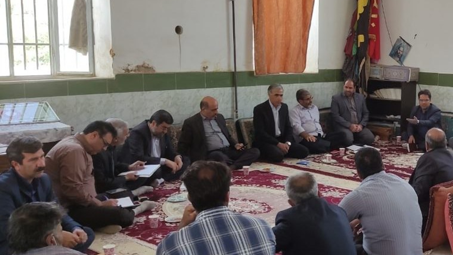 دهگردشی فرماندار خنداب در معیت نماینده مجلس