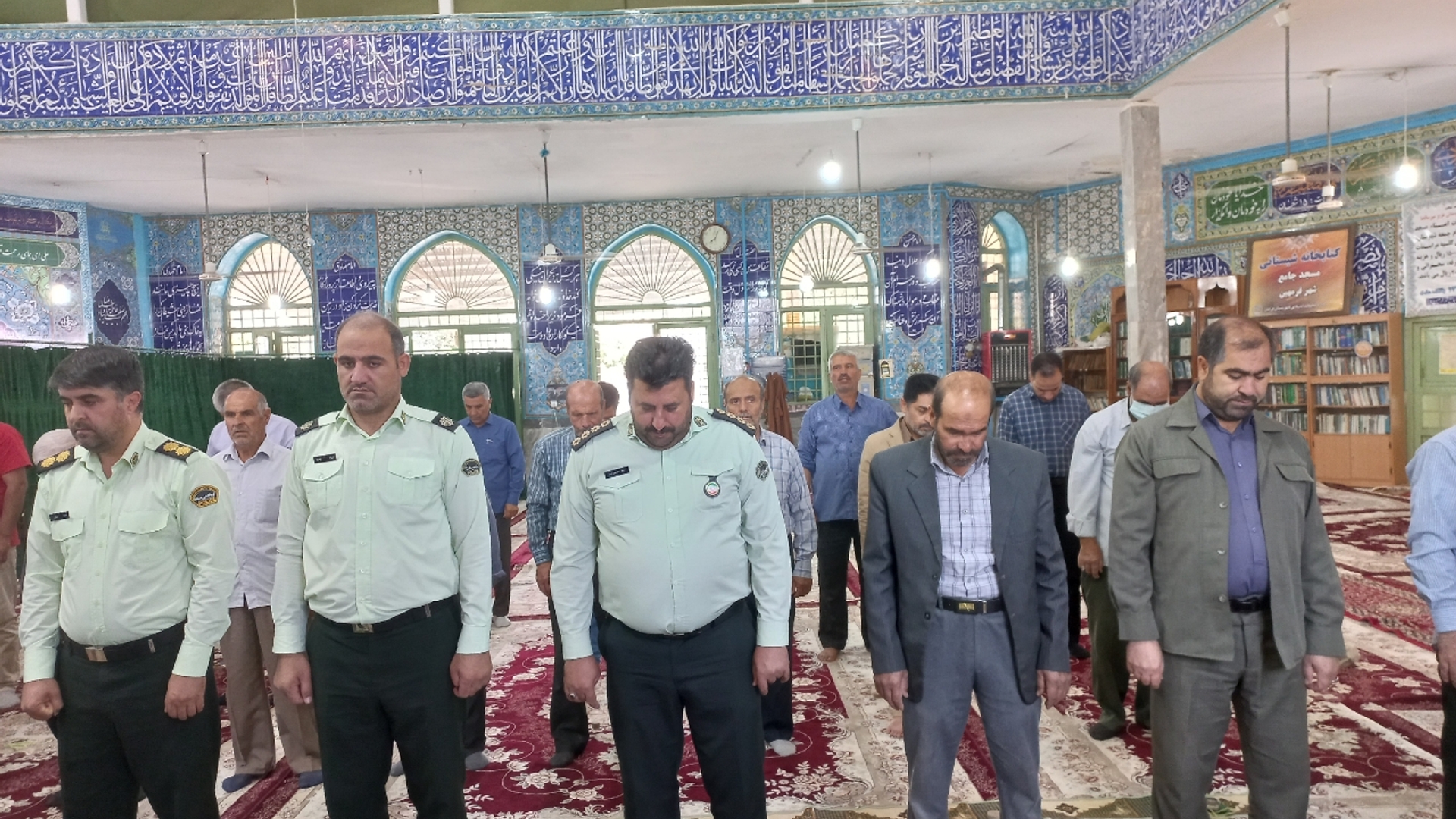 اقامه نماز عید سعید قربان به امامت امام جمعه شهرستان فراهان و با حضور فرماندار شهرستان فراهان و اقشار مختلف جامعه در مسجد جامع شهرفرمهین برگزار گردید