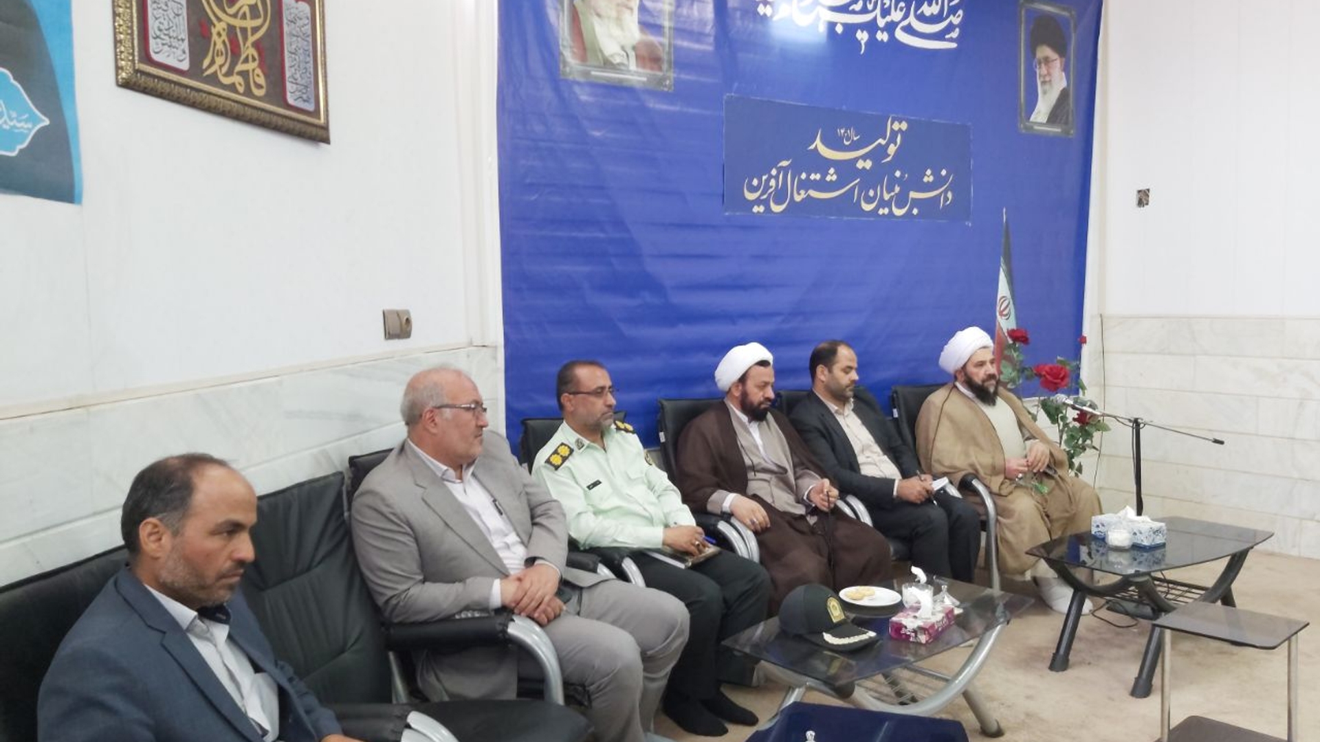 جلسه ستاد احیای امر به معروف و نهی از منکر شهرستان آشتیان