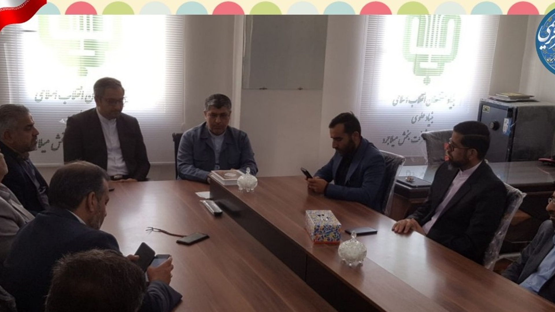 بازدید دکتر علی اکبر کریمی نماینده مردم شریف شهرستان های اراک، کمیجان و خنداب در مجلس شورای اسلامی به همراه فرماندار شهرستان کمیجان، از مرکز بنیاد علوی