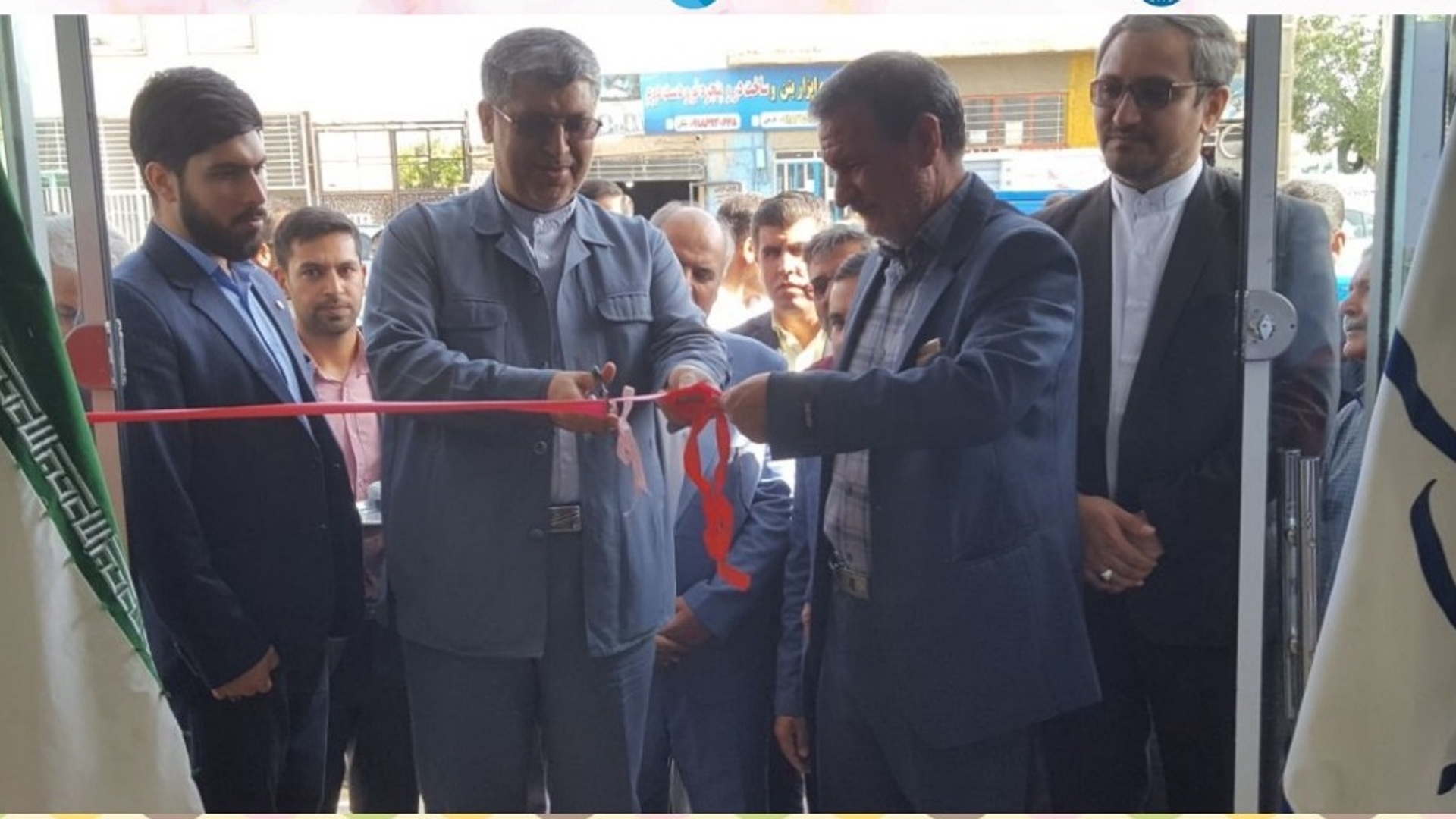 افتتاح شعبه بانک سینا شهر میلاجرد با حضور نماینده محترم مجلس و فرماندار و سایر مسئولین