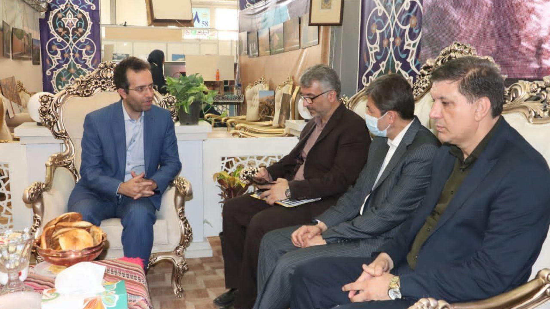 حضور نمایندگان شهرستان کمیجان در نمایشگاه مدیریت شهری و روستایی کشور