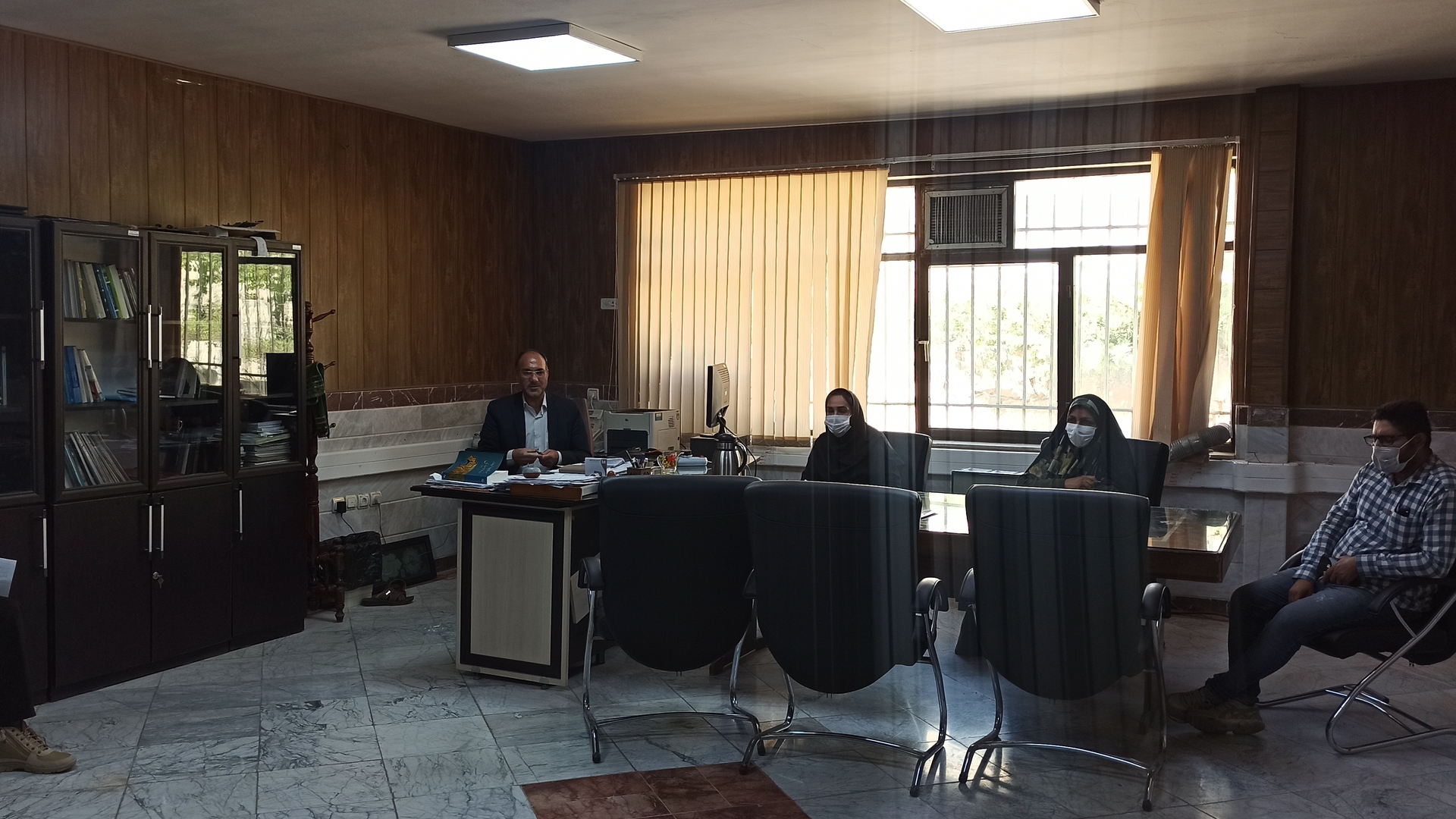 جلسه بررسی مشکلات روستاهای پشت گدار