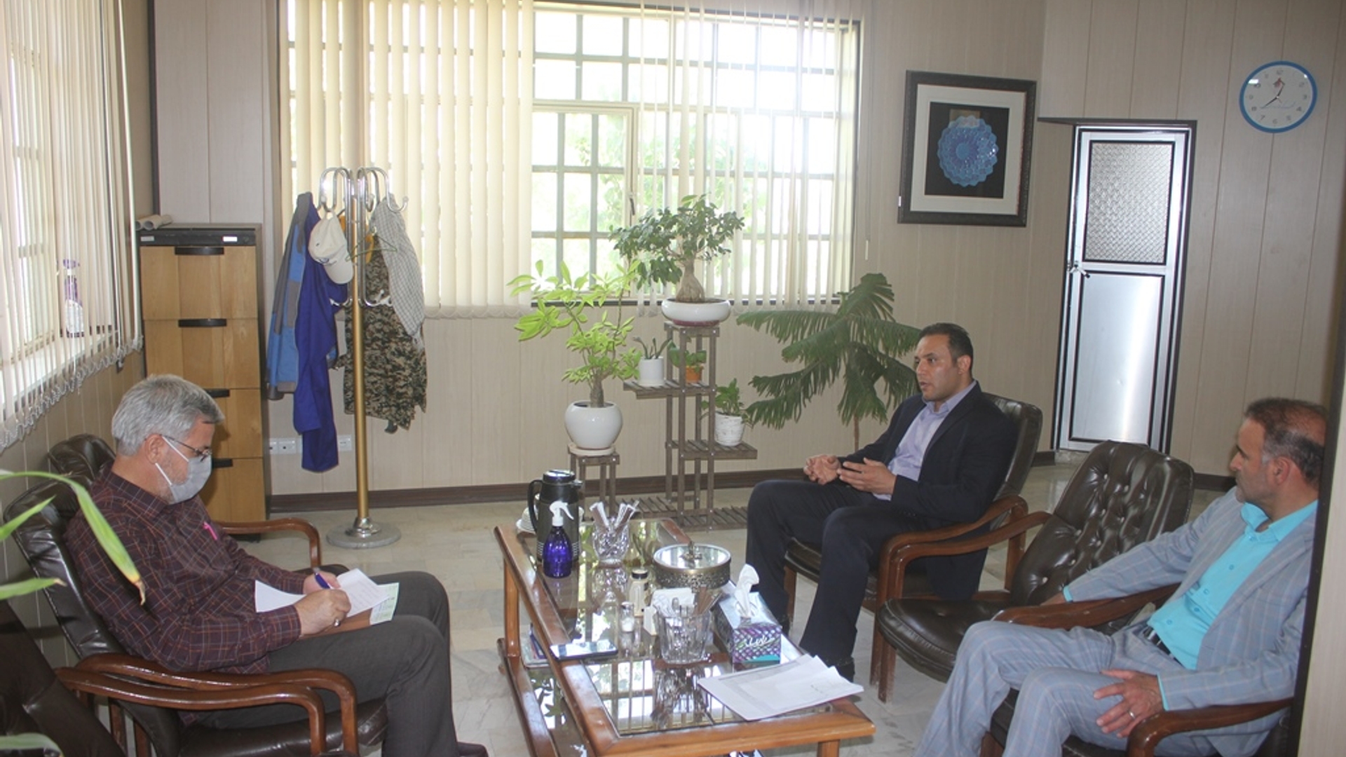 فرماندار از اداره آب و فاضلاب شهرستان خمین بازدید کرد