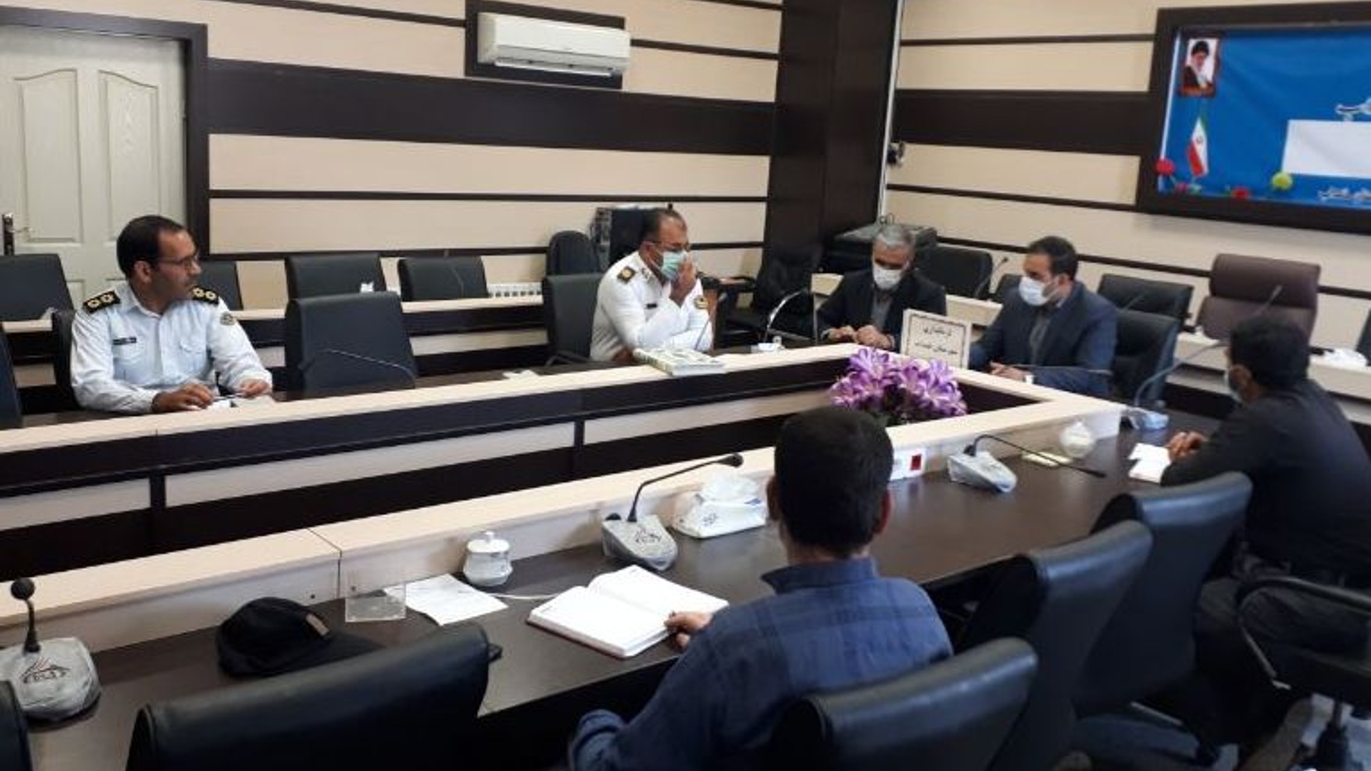 جلسه شورای ترافیک شهرستان خنداب