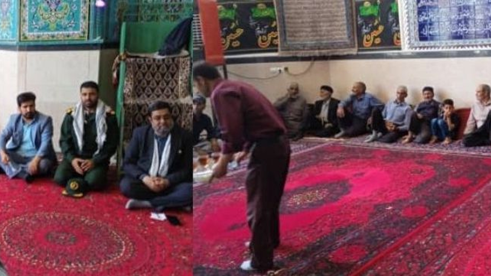 بازدید فرماندار خنداب از روستای آلودر