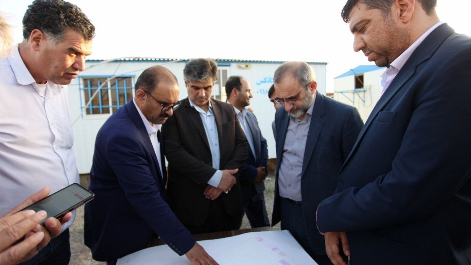 بازدید مسئولین استان از شهر امیرکبیر