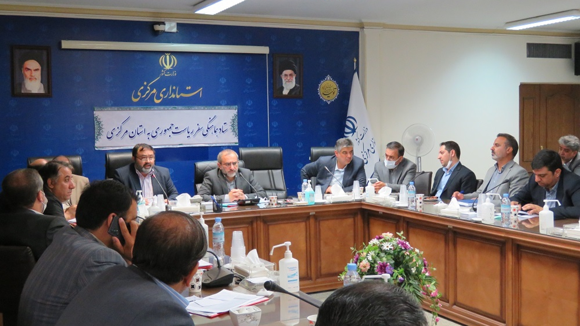 هفتمین جلسه هماهنگي سفر ریاست جمهوری به استان مركزي در روز سه شنبه مورخ 28-04-1401 برگزار گردید.