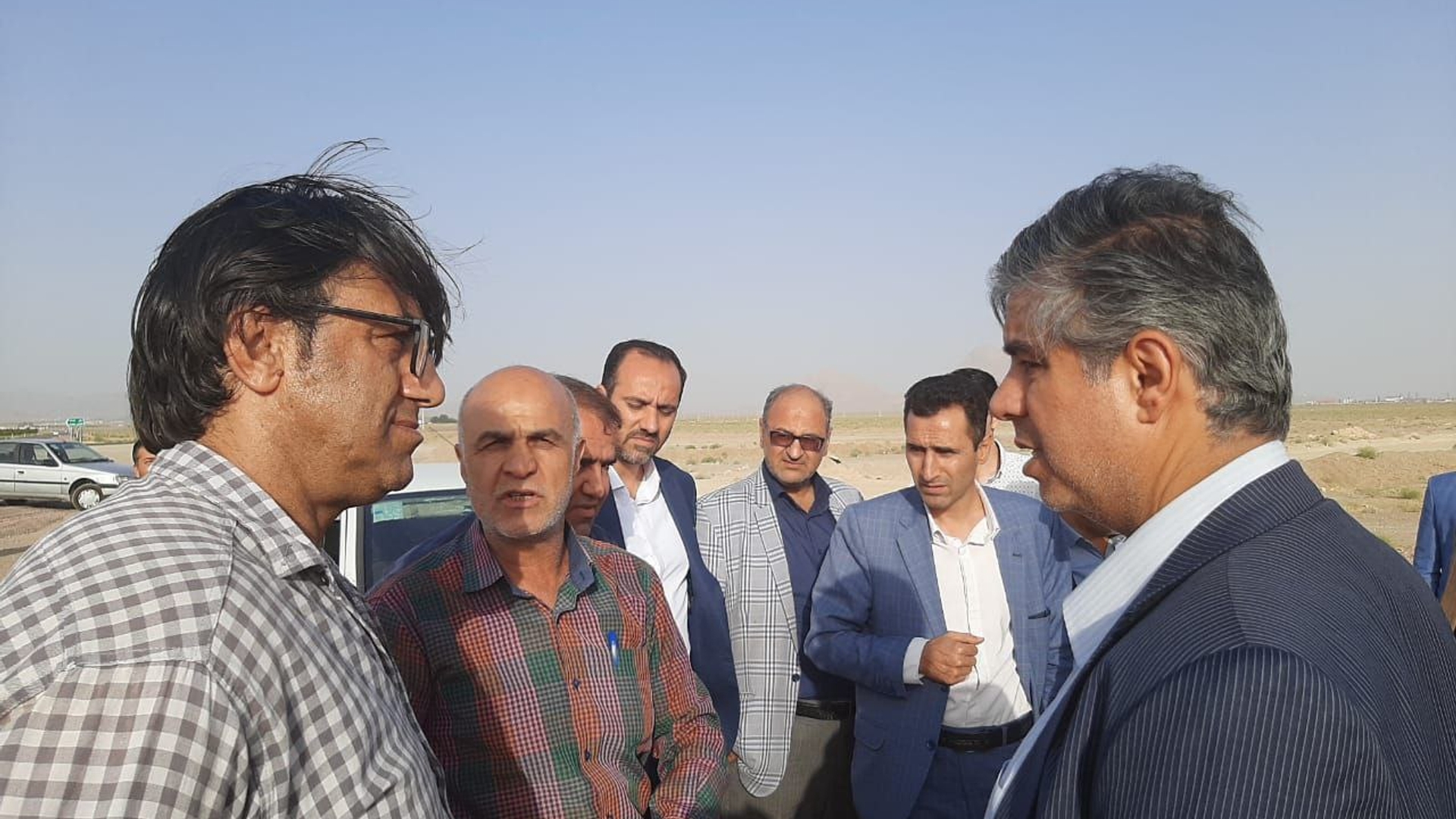 بازدید معاون هماهنگی امور عمرانی از روند احداث باند دوم محور دلیجان نراق