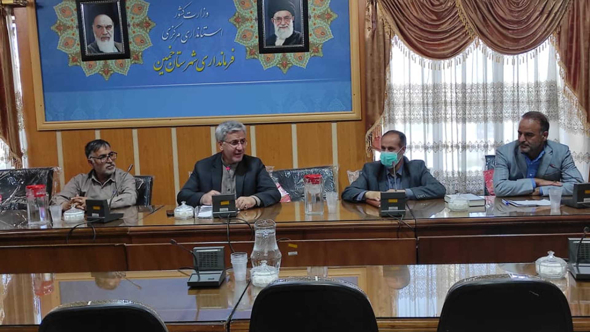 پنجمین جلسه پرسنلی فرمانداری شهرستان خمین برگزار شد