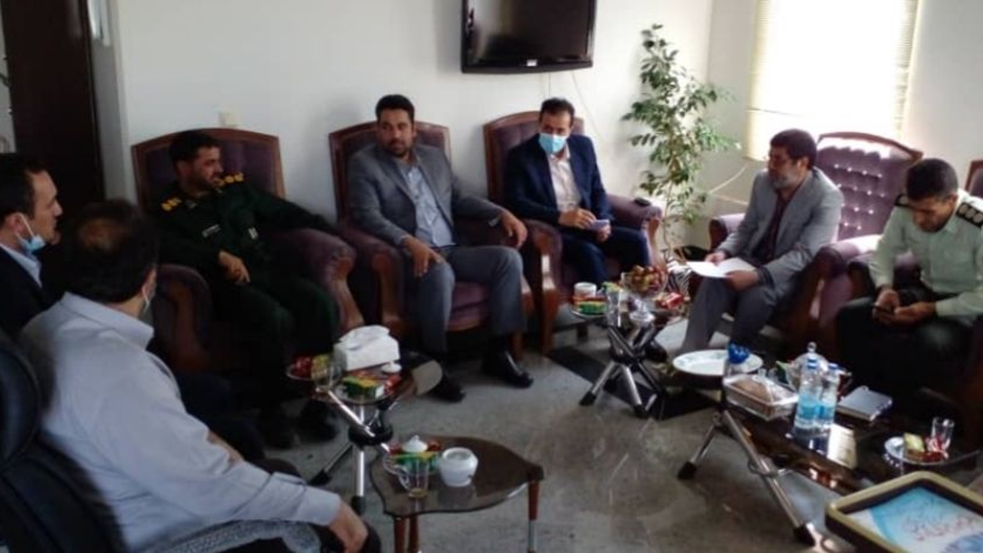 جلسه هماهنگی استقبال ازنماینده ویژه رئیس جمهور