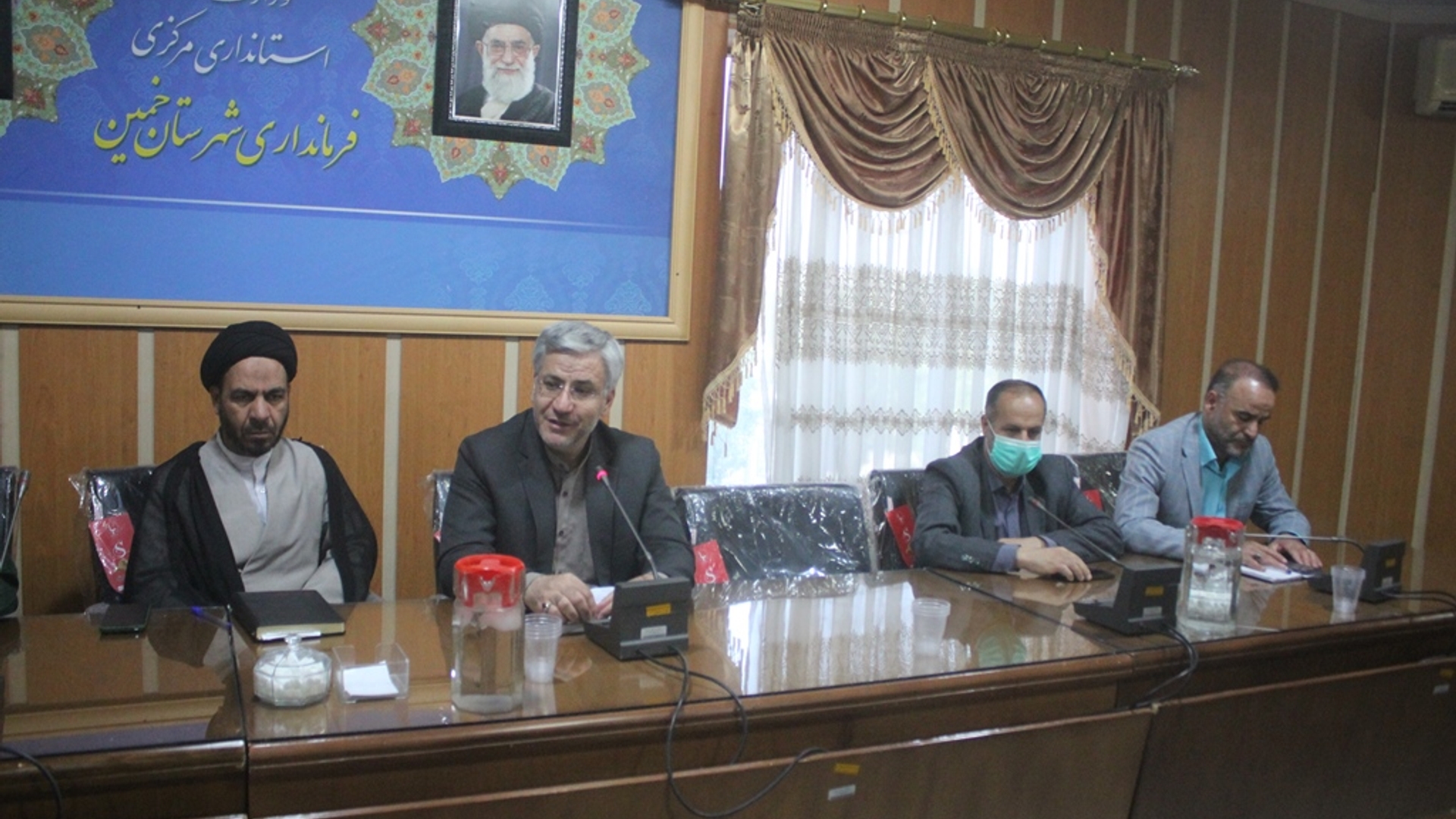 پنجمین جلسه شورای اداری شهرستان خمین برگزار شد