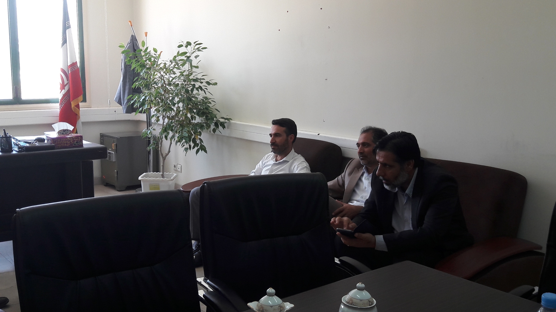 برگزاری جلسه  هماهنگی زیرساختهای ارتباطی لازم جهت سفر ریاست محترم جمهوری به استان مرکزی