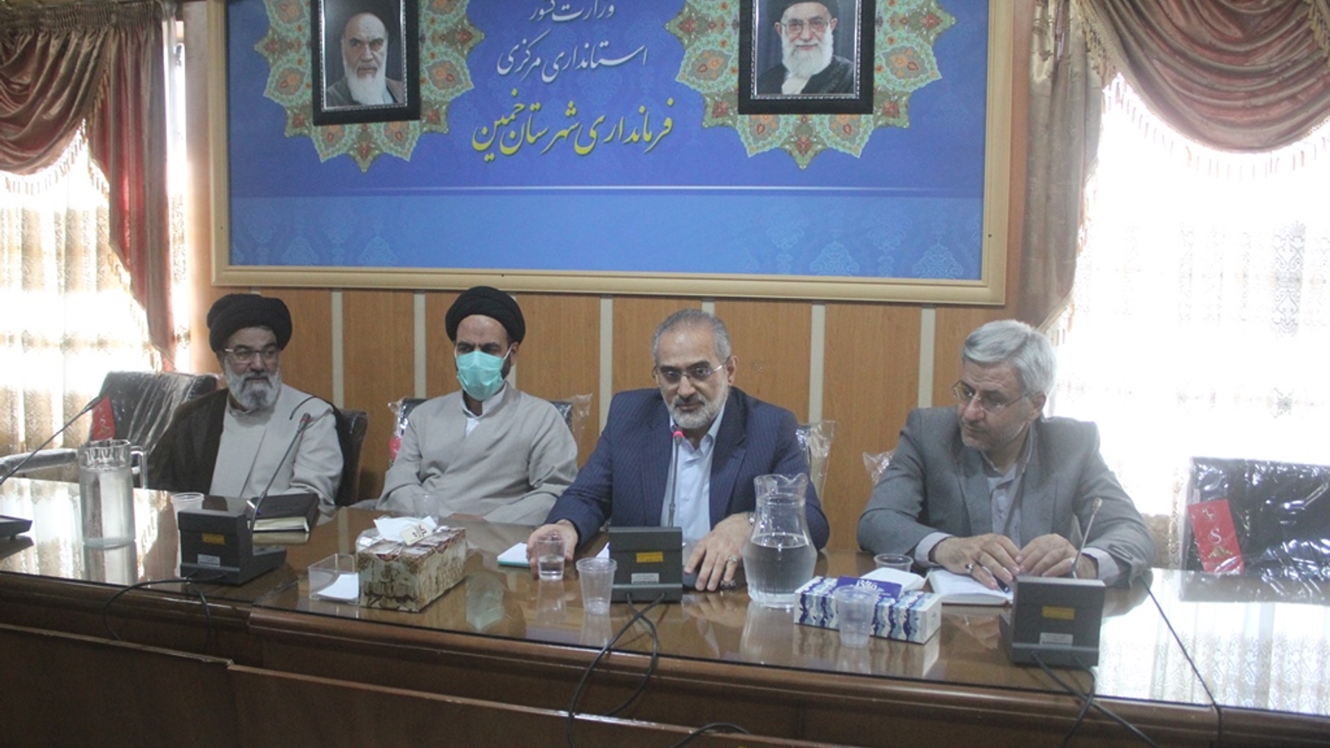 ششمین جلسه شورای اداری شهرستان خمین برگزار شد