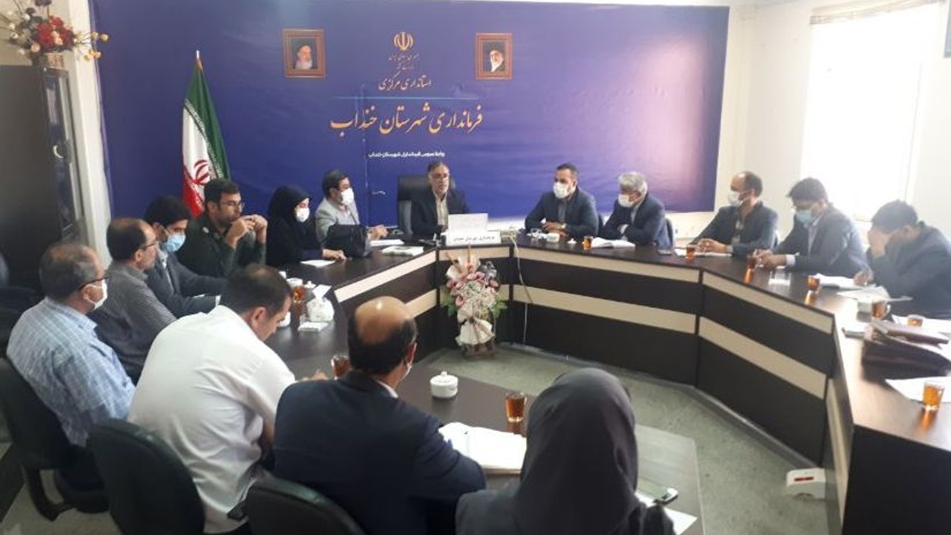 جلسه کارگروه اشتغال و سرمایه گذاری شهرستان خنداب