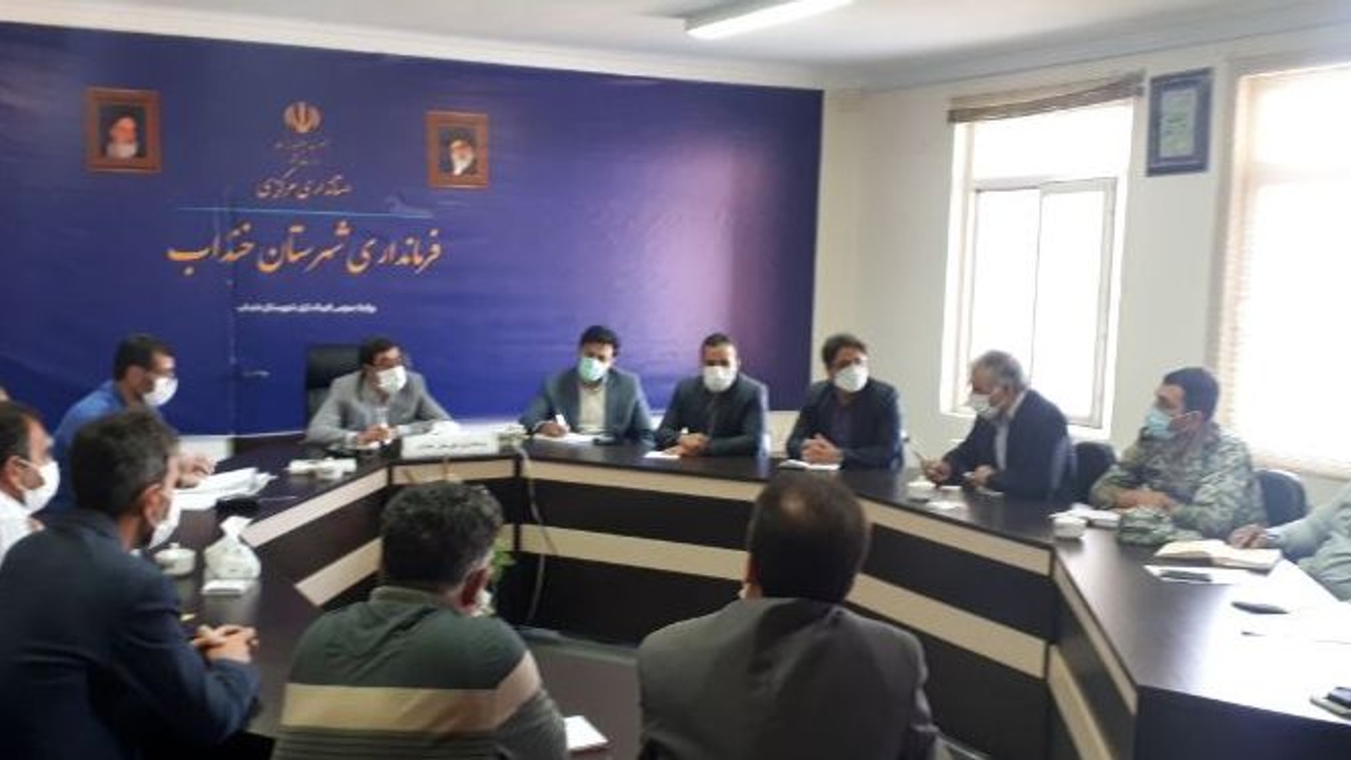 ""جلسه کارگروه مدیریت پسماند شهرستان خنداب "