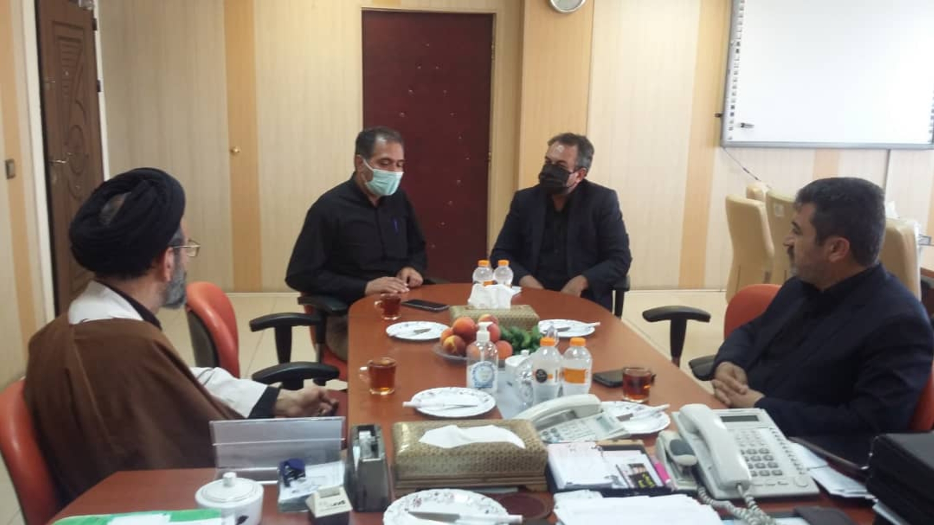 دیدار با مدیر منطقه مرکزی مخابرات استان مرکزی