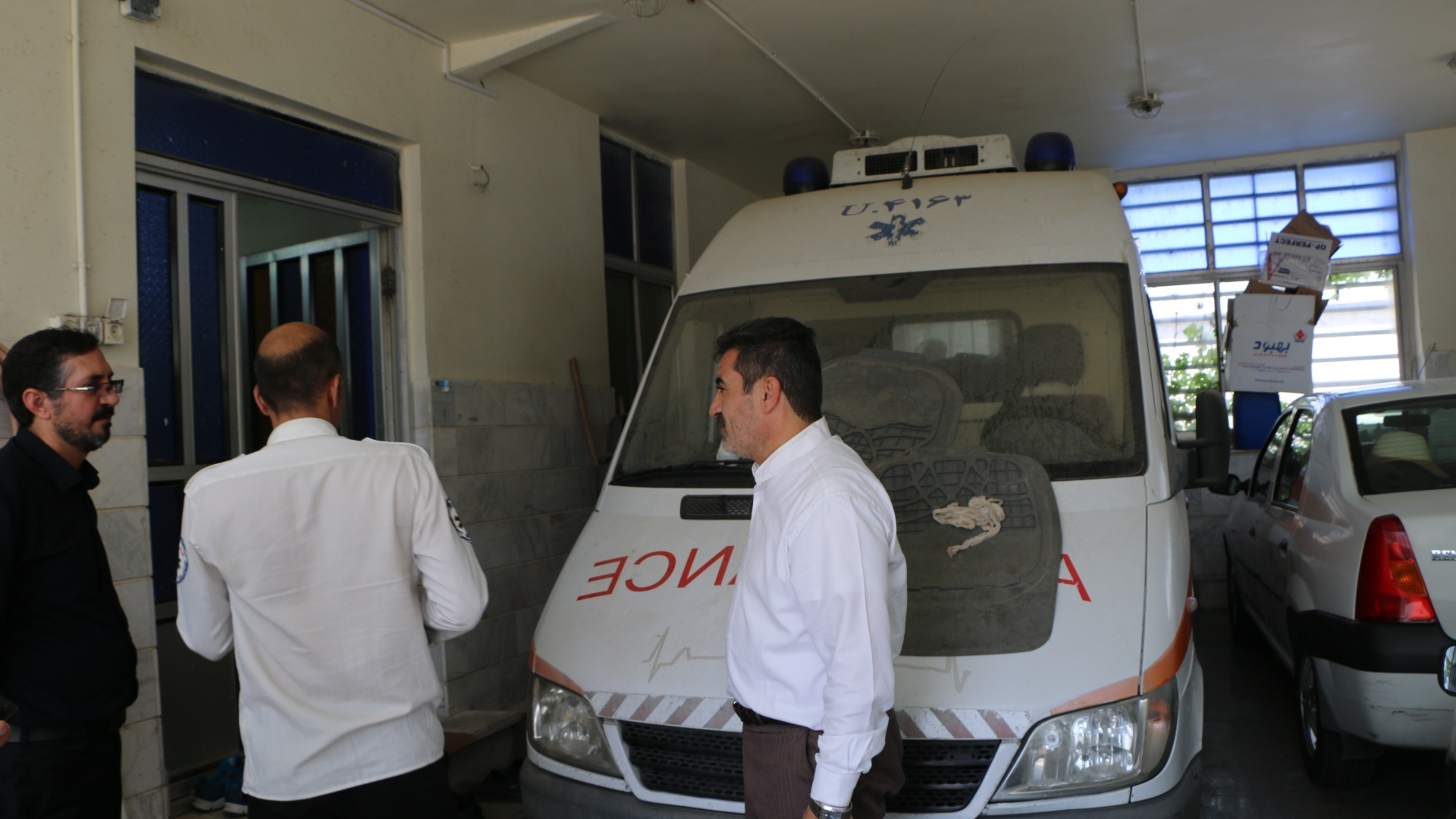 بازدید فرماندار شهرستان شازند از نقاط حادثه خیز در شهر شازند