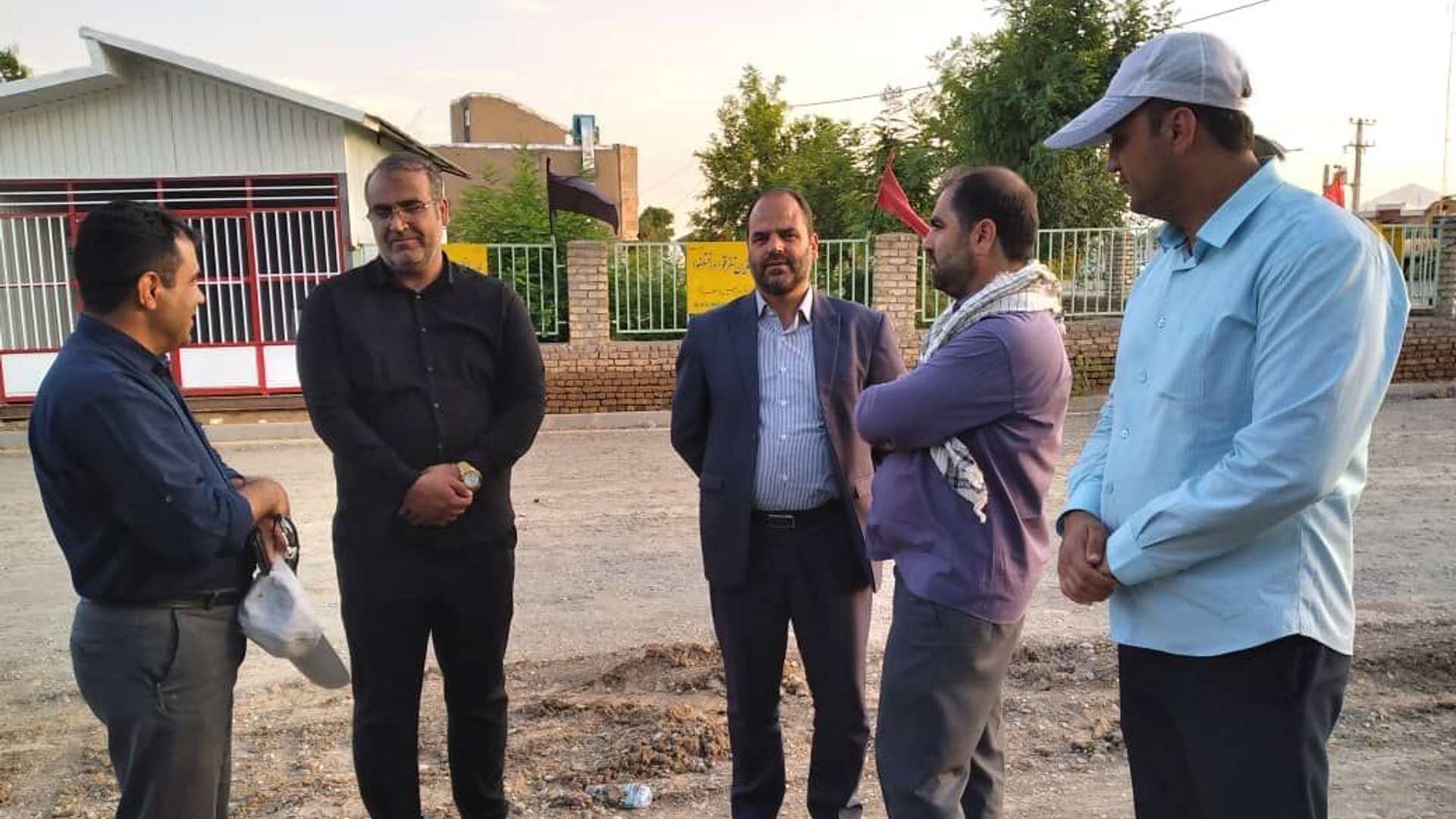 حضور در مناطق سیل زده شهرستان فراهان