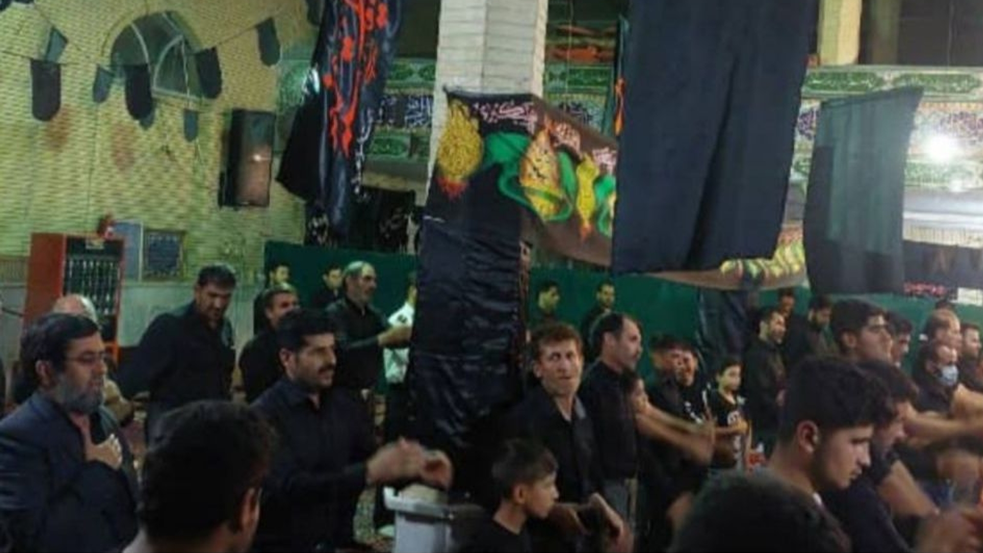 حضور فرماندار خنداب در جمع عزاداران حسینی