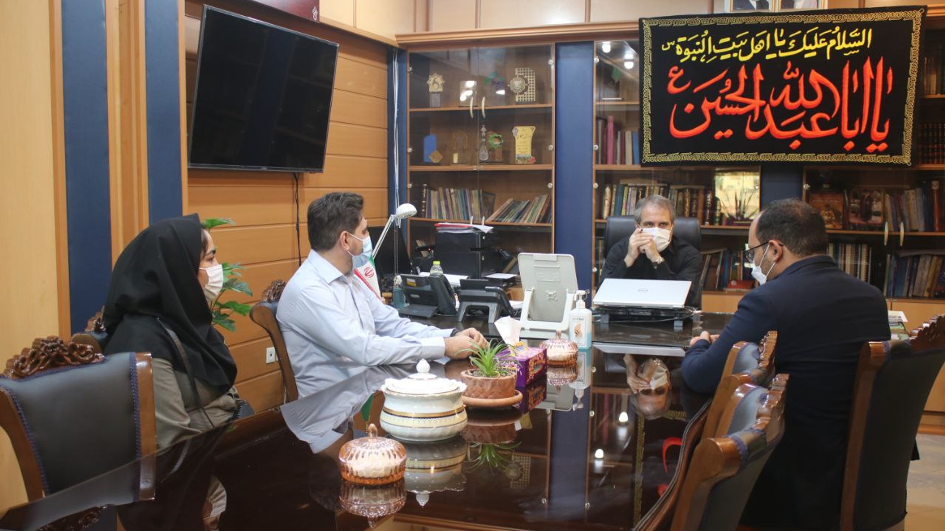 ملاقات مردمی " مهدی الیاسی " معاون استاندار و فرماندار ویژه شهرستان ساوه.