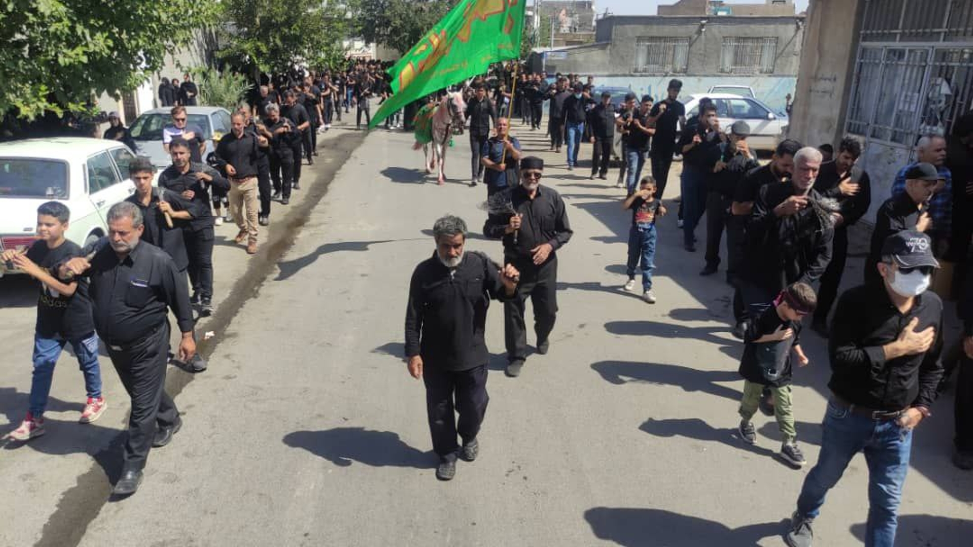 اجتماع عاشوریان شهر آوه