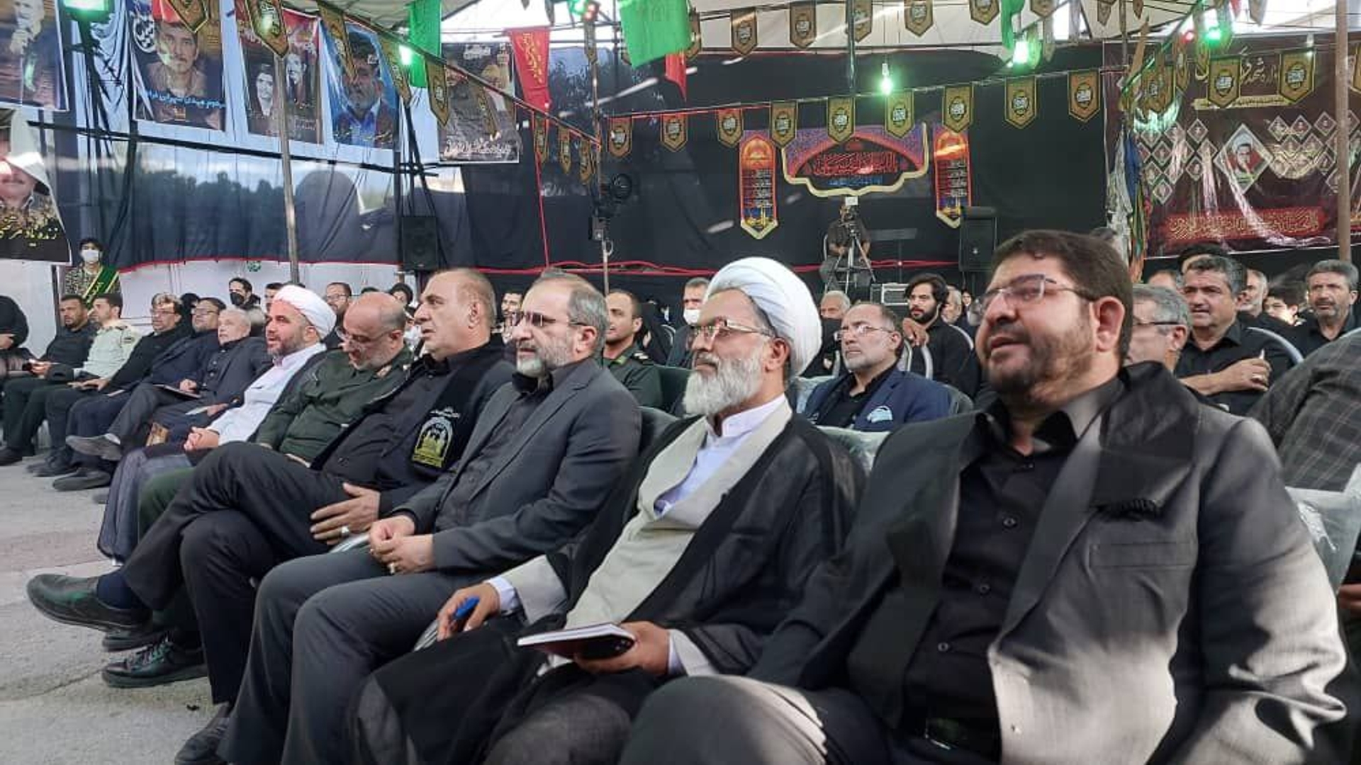 برگزاری ششمین یادواره شهدای دهستان شهراب شهرستان تفرش