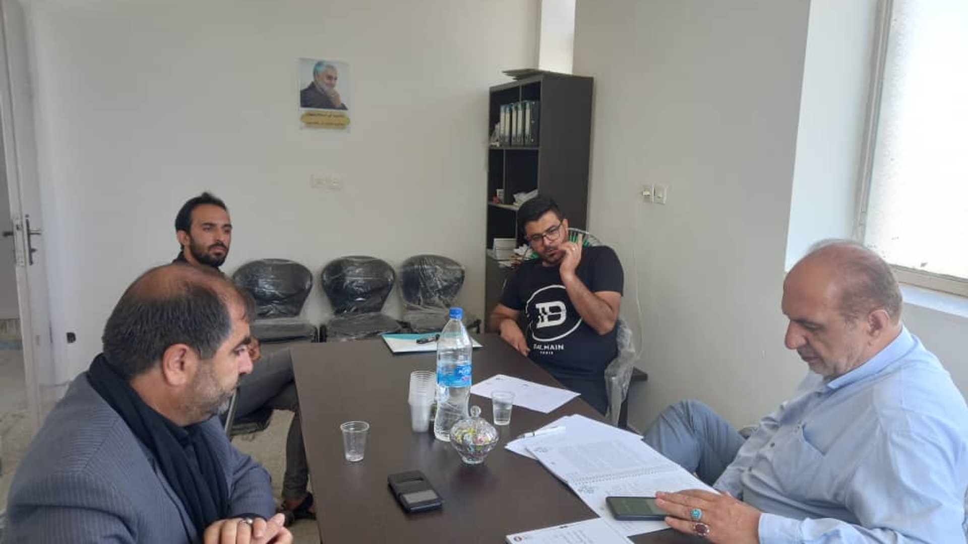 🌀  برگزاری نشست  ملاقات مردمی با حضور آقازیارتی فرماندار شهرستان  و دکتر بیاتی نماینده مردم منطقه در مجلس شورای اسلامی