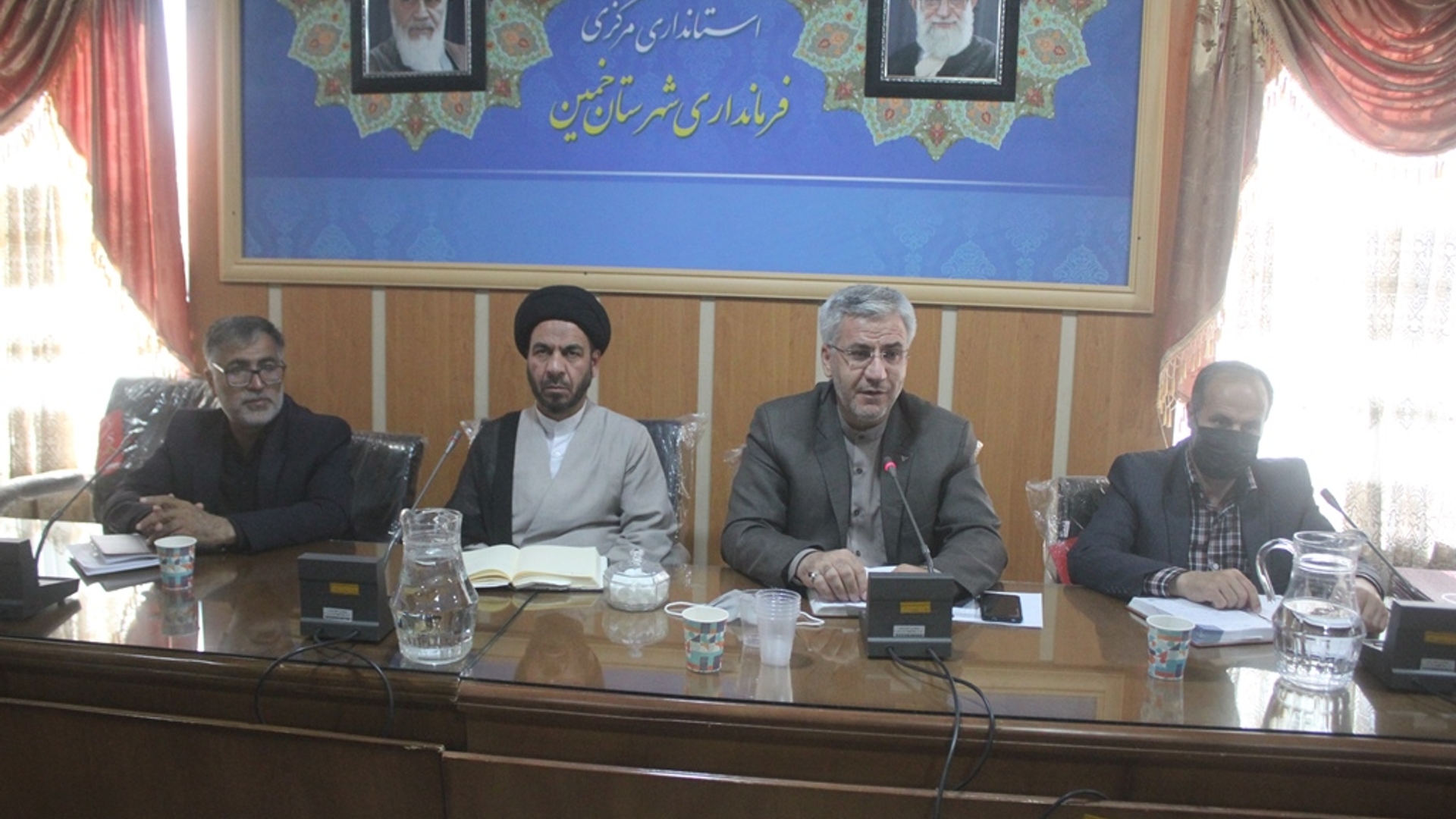 هشتمین جلسه شورای اداری شهرستان خمین برگزار شد