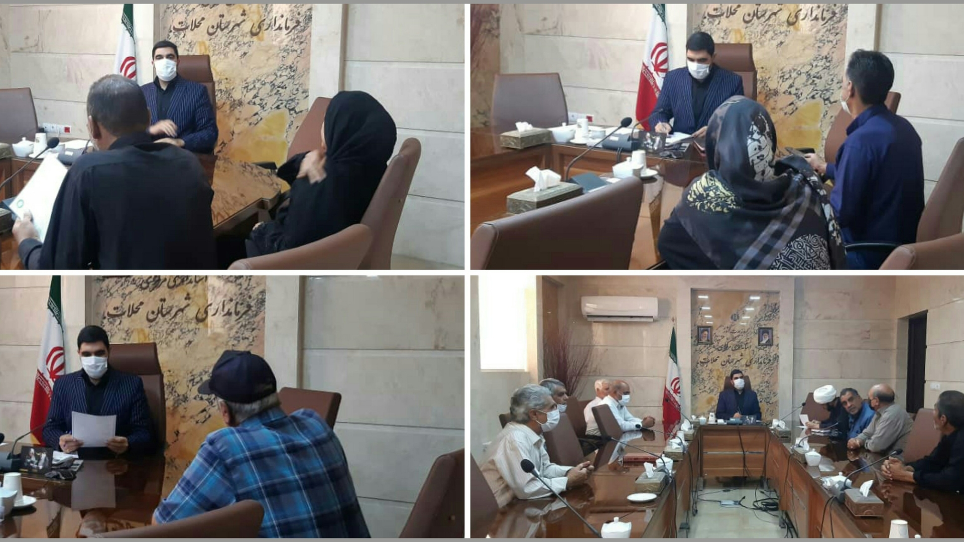 ملاقات مردمی ( بیست و چهارم مرداد)