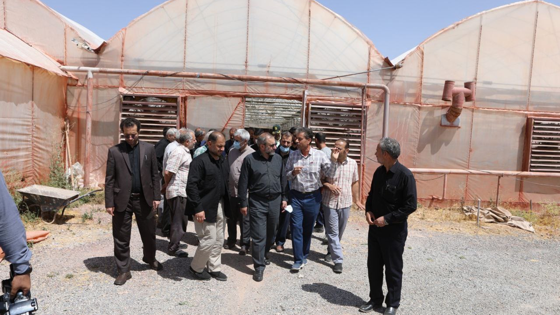 بازدید از شهرک گل و گیاه خمین