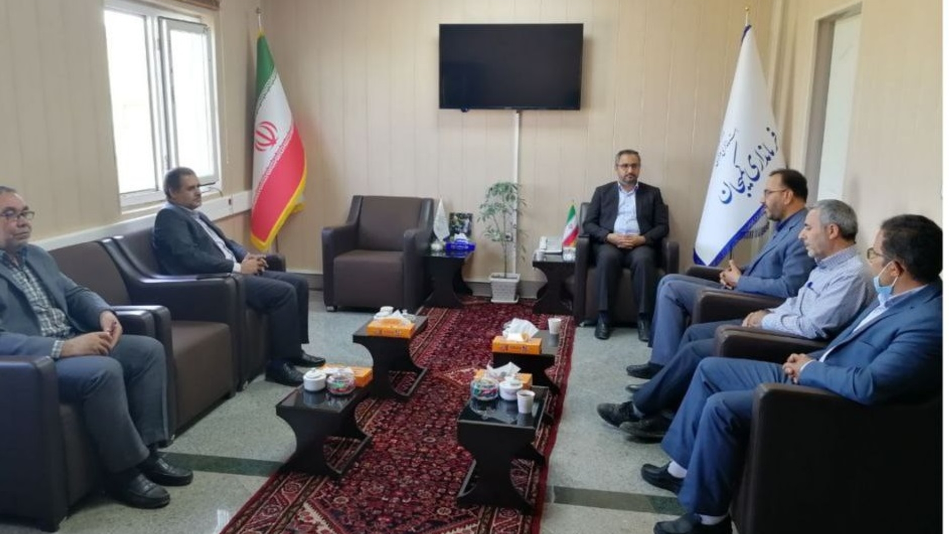 معارفه سرپرست اداره منابع آب شهرستان کمیجان