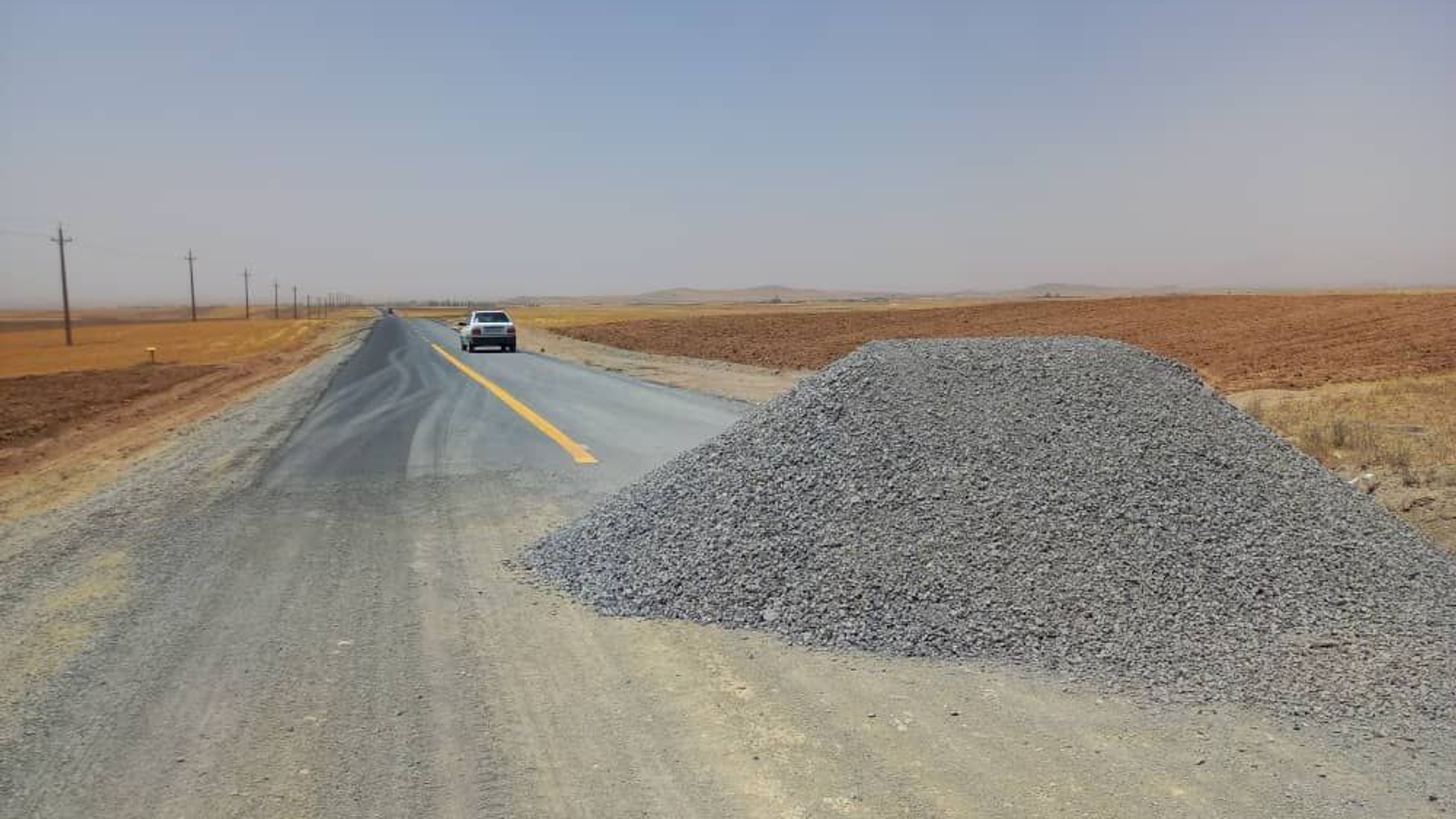 شروع مجدد پروژه های راه روستایی در شهرستان کمیجان