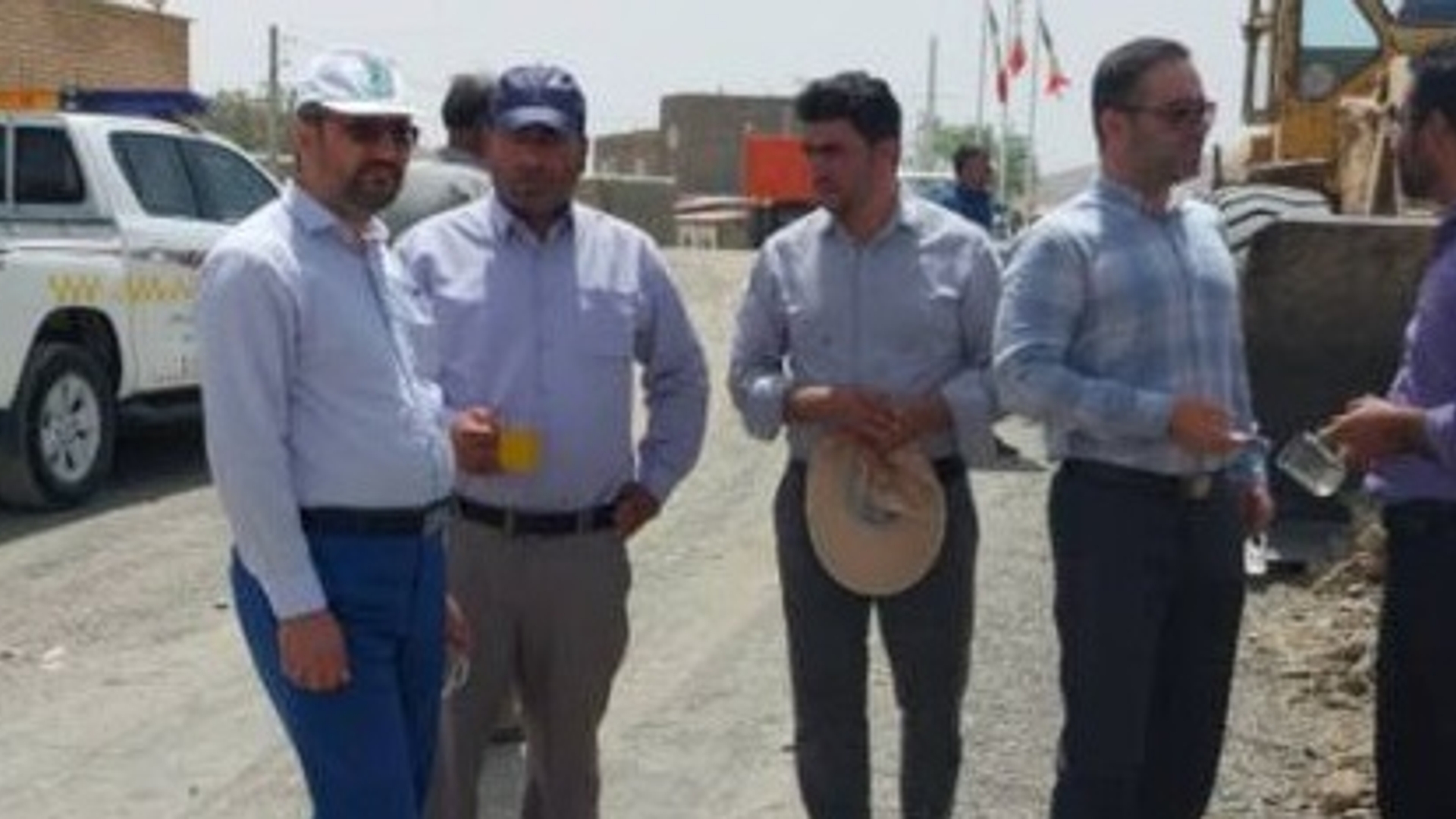 بازدید از پروژه های راه و آبرسانی شهرستان کمیجان