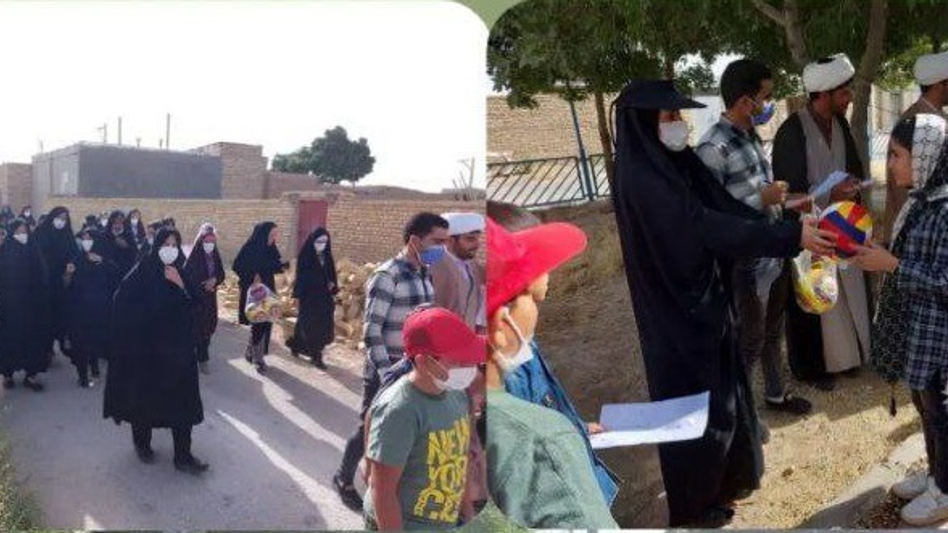 همایش پیاده روی خانوادگی در روستای محمود آباد