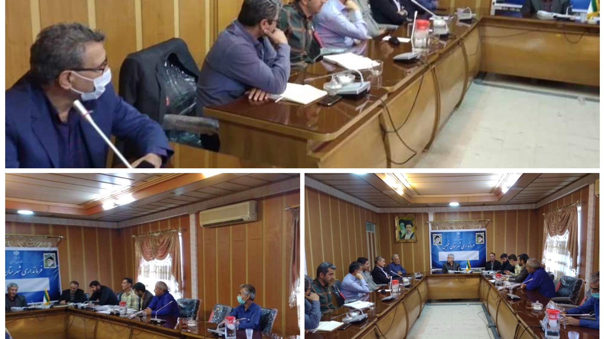 جلسه کارگروه ساماندهی صنوف مزاحم شهرستان خمین برگزار شد