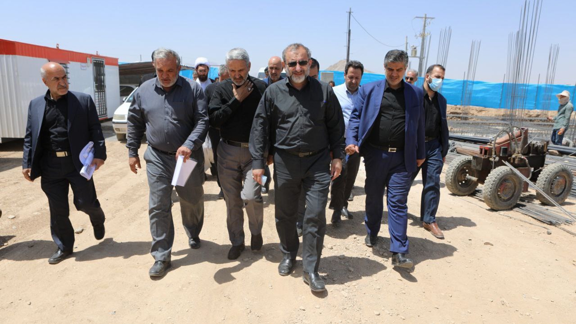 بازدید از طرح اقدام ملی مسکن خمین