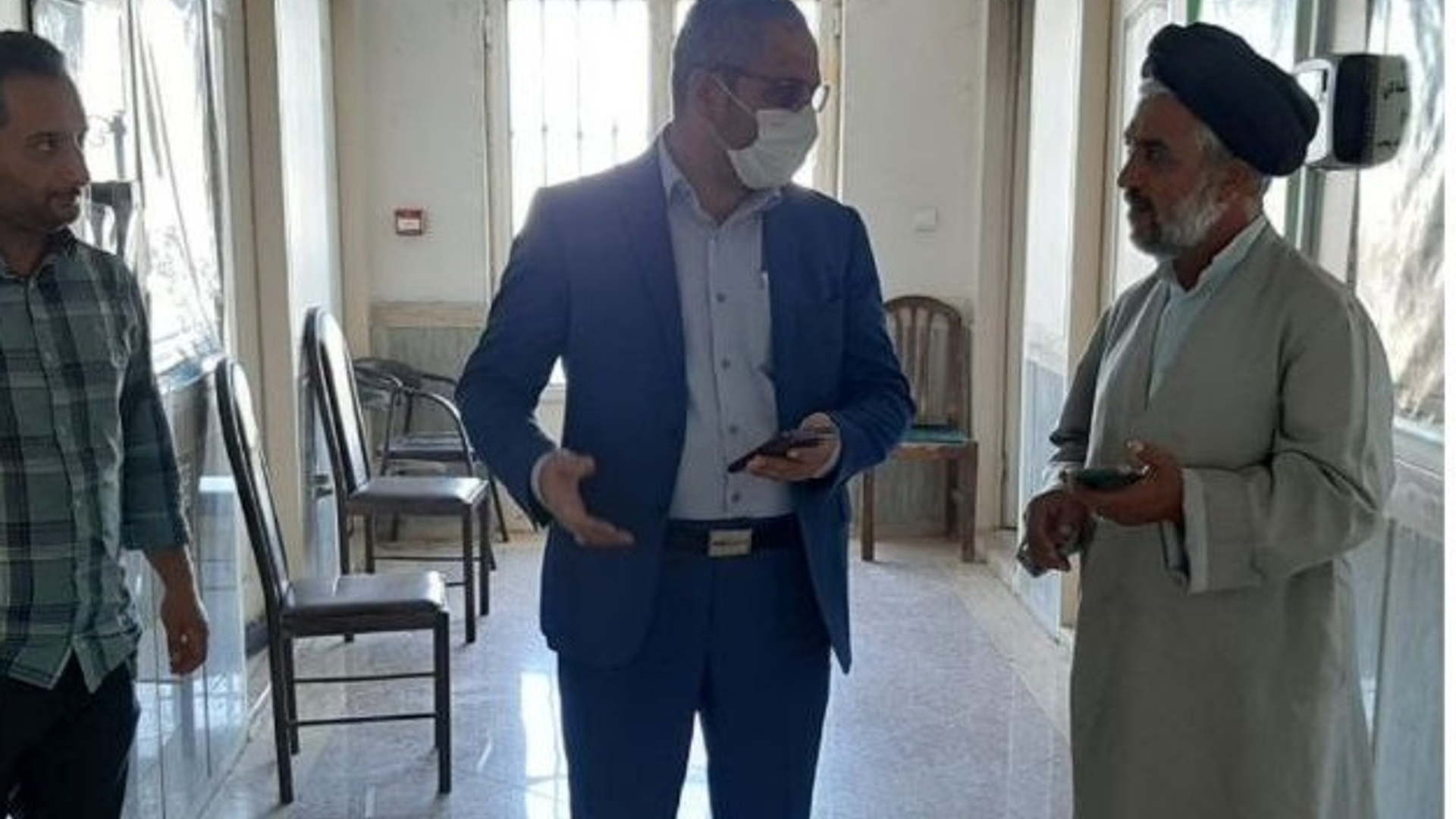 بازدید فرماندار از ادارات شهرستان کمیجان