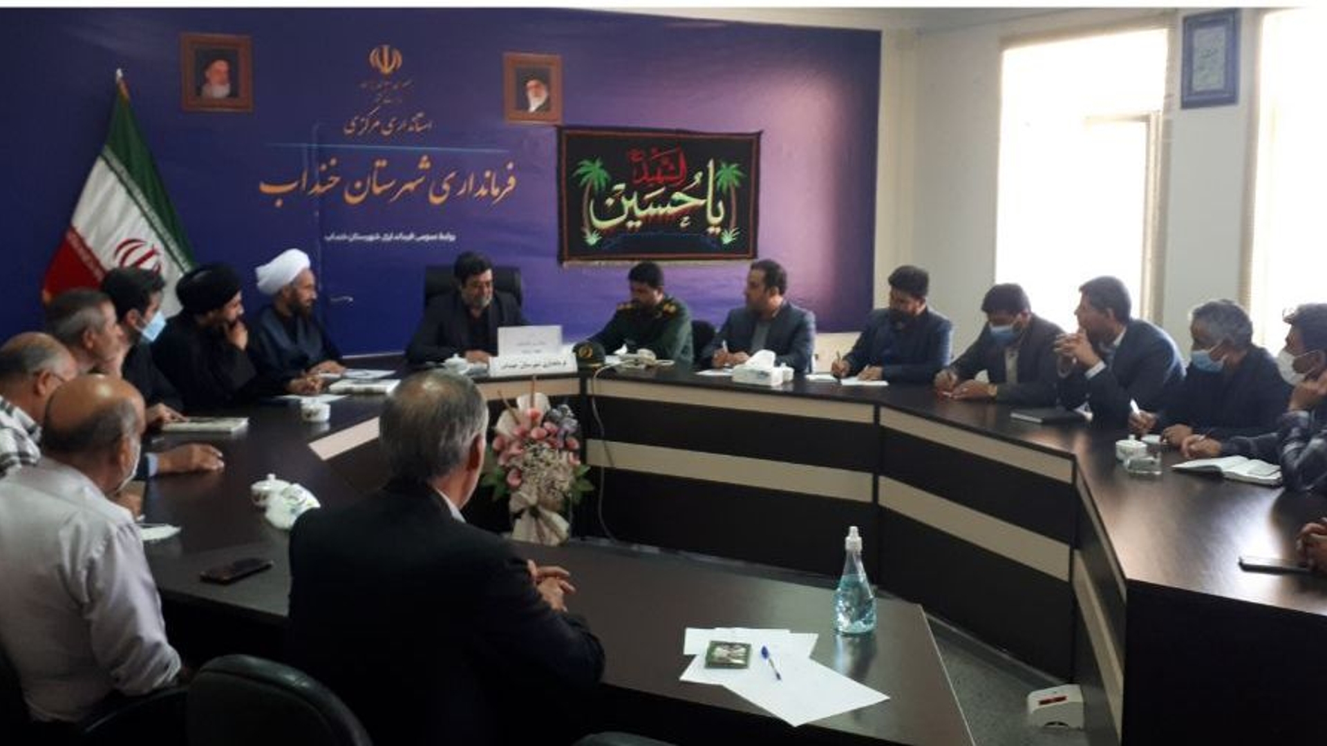 برگزاری جلسه ستاد بزرگداشت هفته دولت در شهرستان خنداب