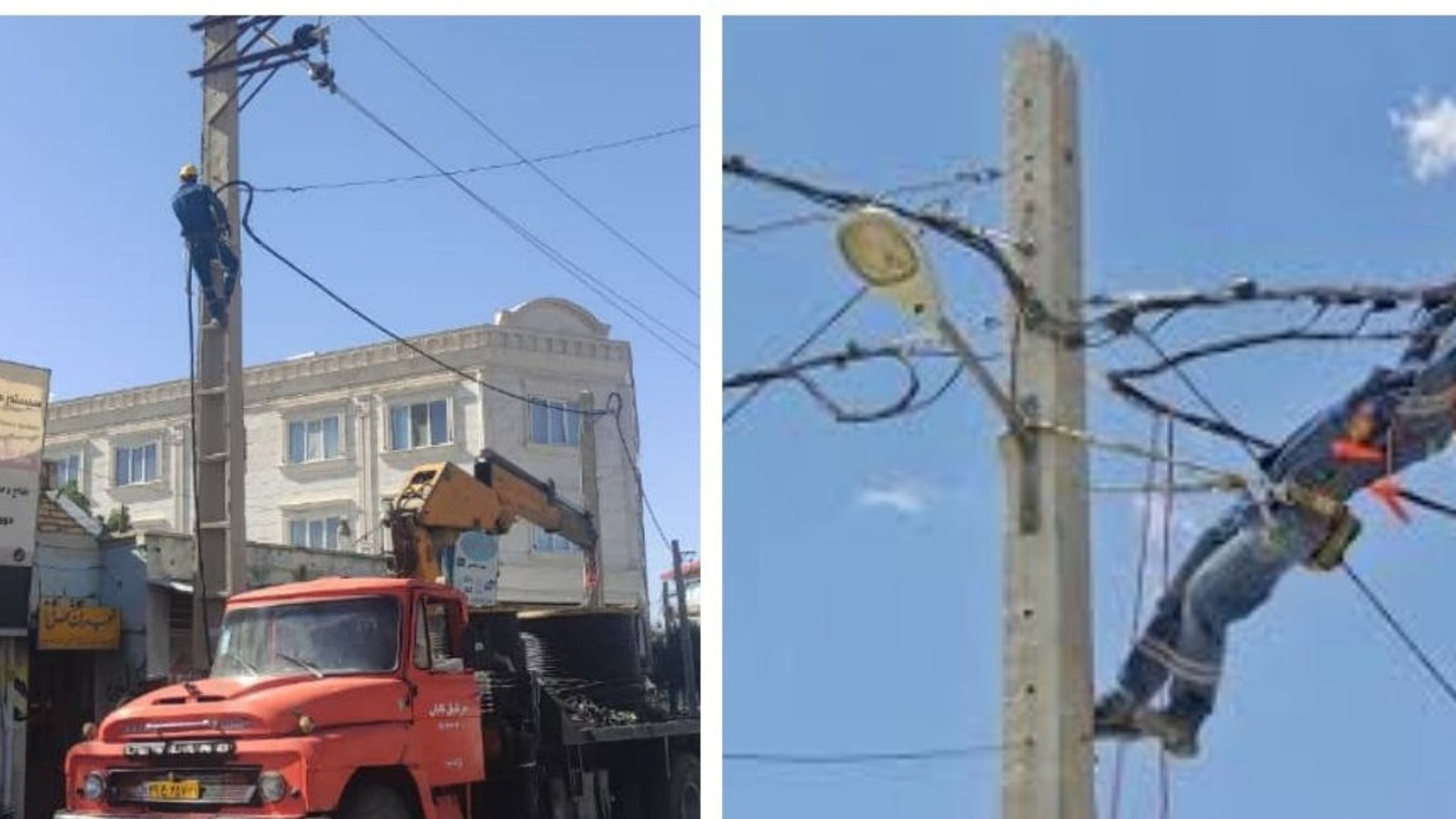 اجرای شبکه سیم به کابل در شهر کمیجان با ۴۵میلیارد ریال اعتبار انجام گردید.