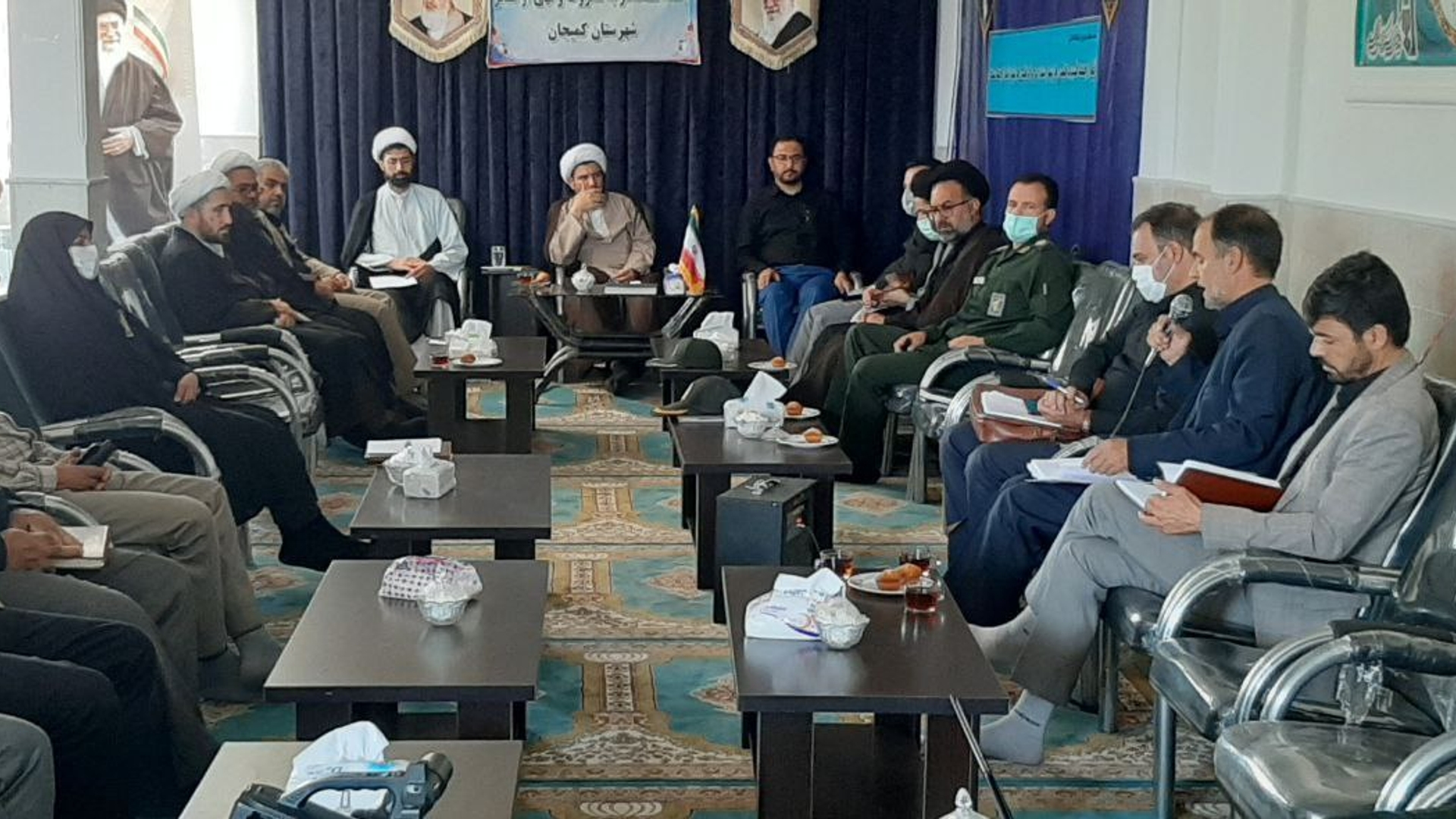 برگزاری جلسه ستاد امربه معروف و نهی از منکر شهرستان کمیجان