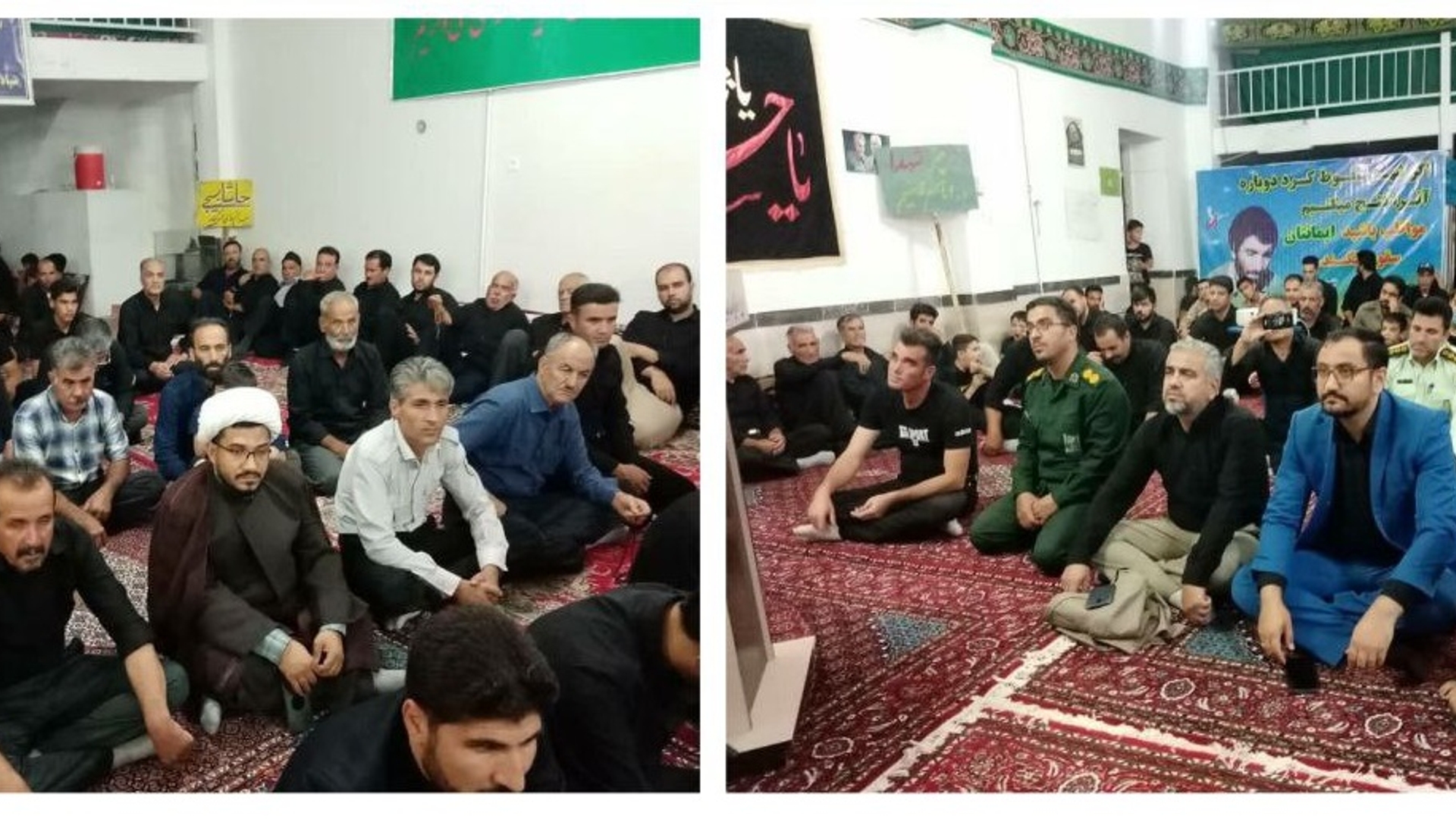 برگزاری اولین یادواره شهدای روستای حسین آباد