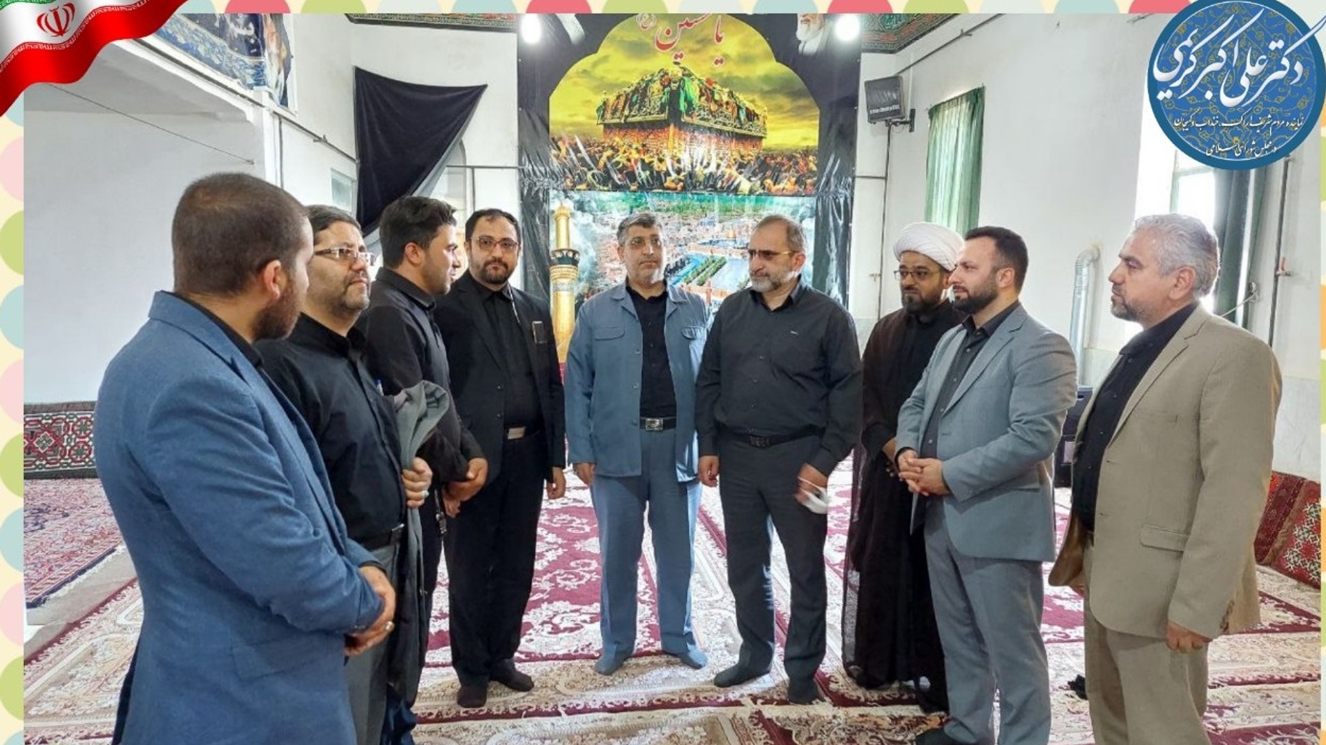 بازدید مخلص الائمه استاندار مرکزی و دکتر کریمی نماینده مردم شریف  اراک ، کمیجان و خنداب  در مجلس شورای اسلامی از روستای راستگردان