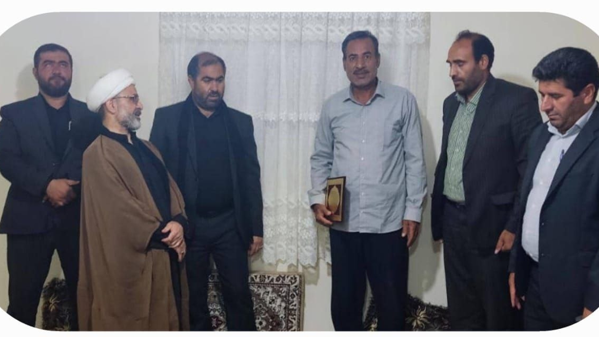 دیدار با دوتن از جانبازان و آزادگان شهرستان