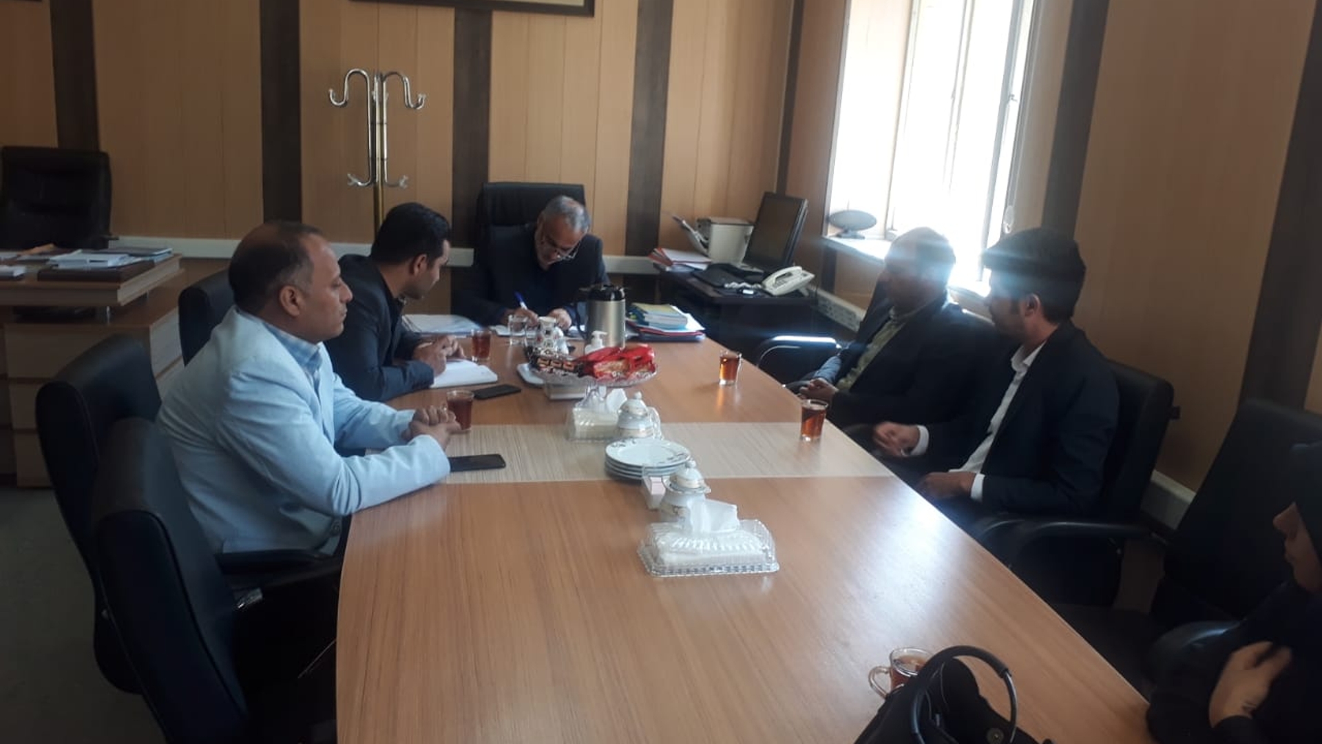 نشست مدیر کل دفتر شهری با اعضای شورای اسلامی نراق