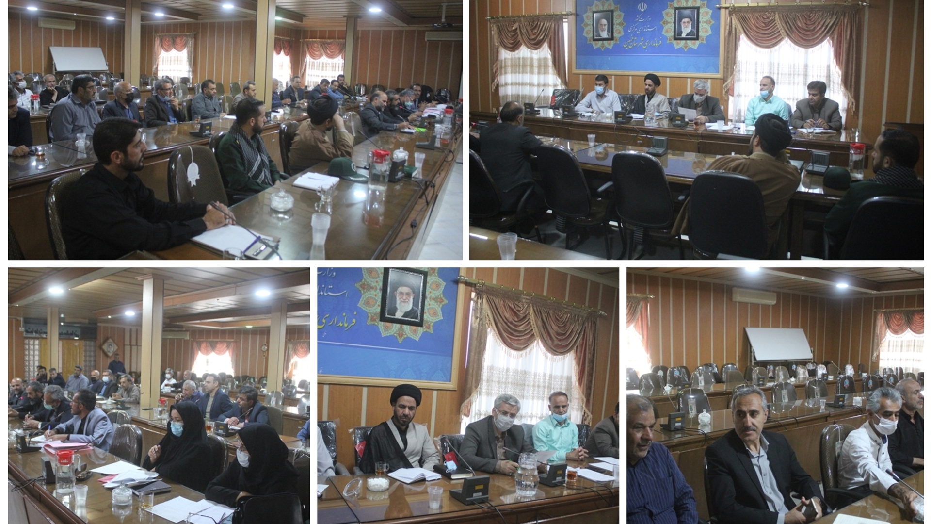 جلسه ستاد اربعین شهرستان خمین برگزار شد