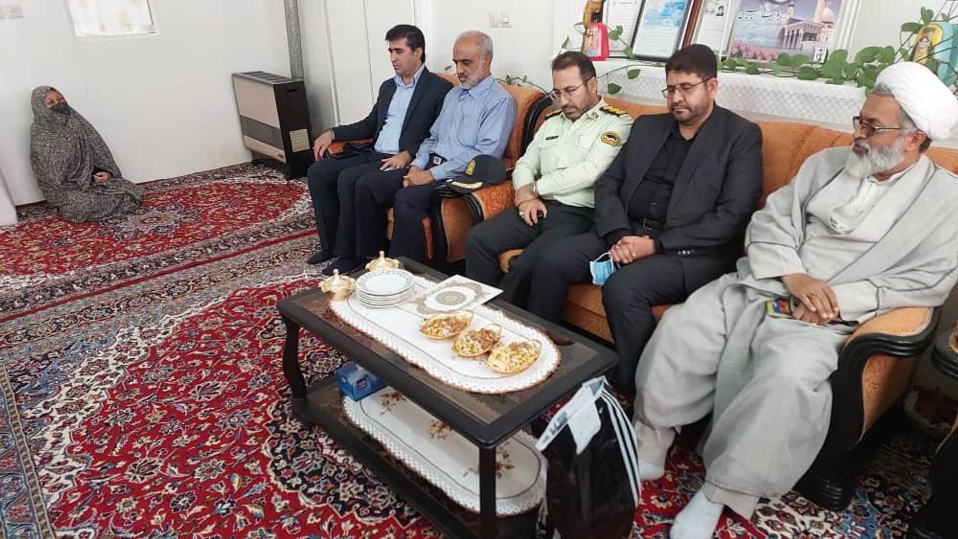 دیدار با خانواده شهید والامقام یوسف زرچینی