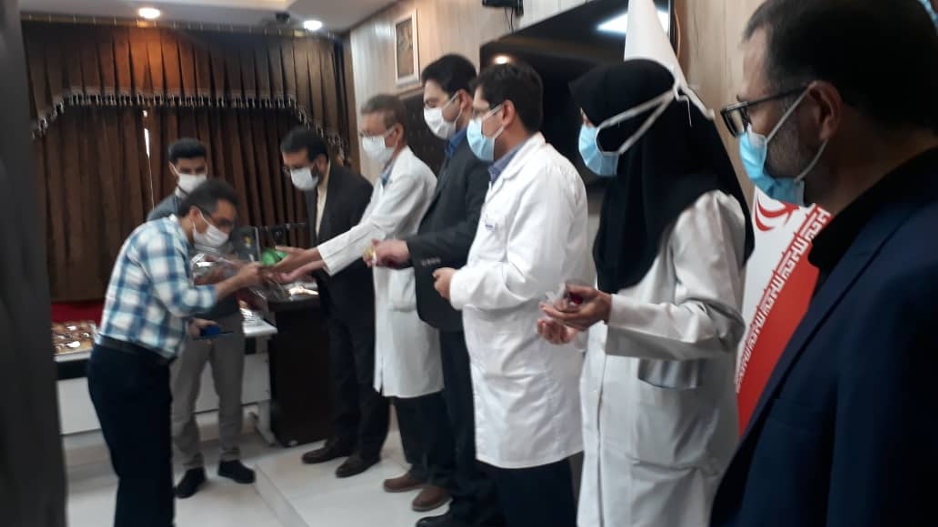 تجلیل روز پزشک با حضور جمعی از پزشکان