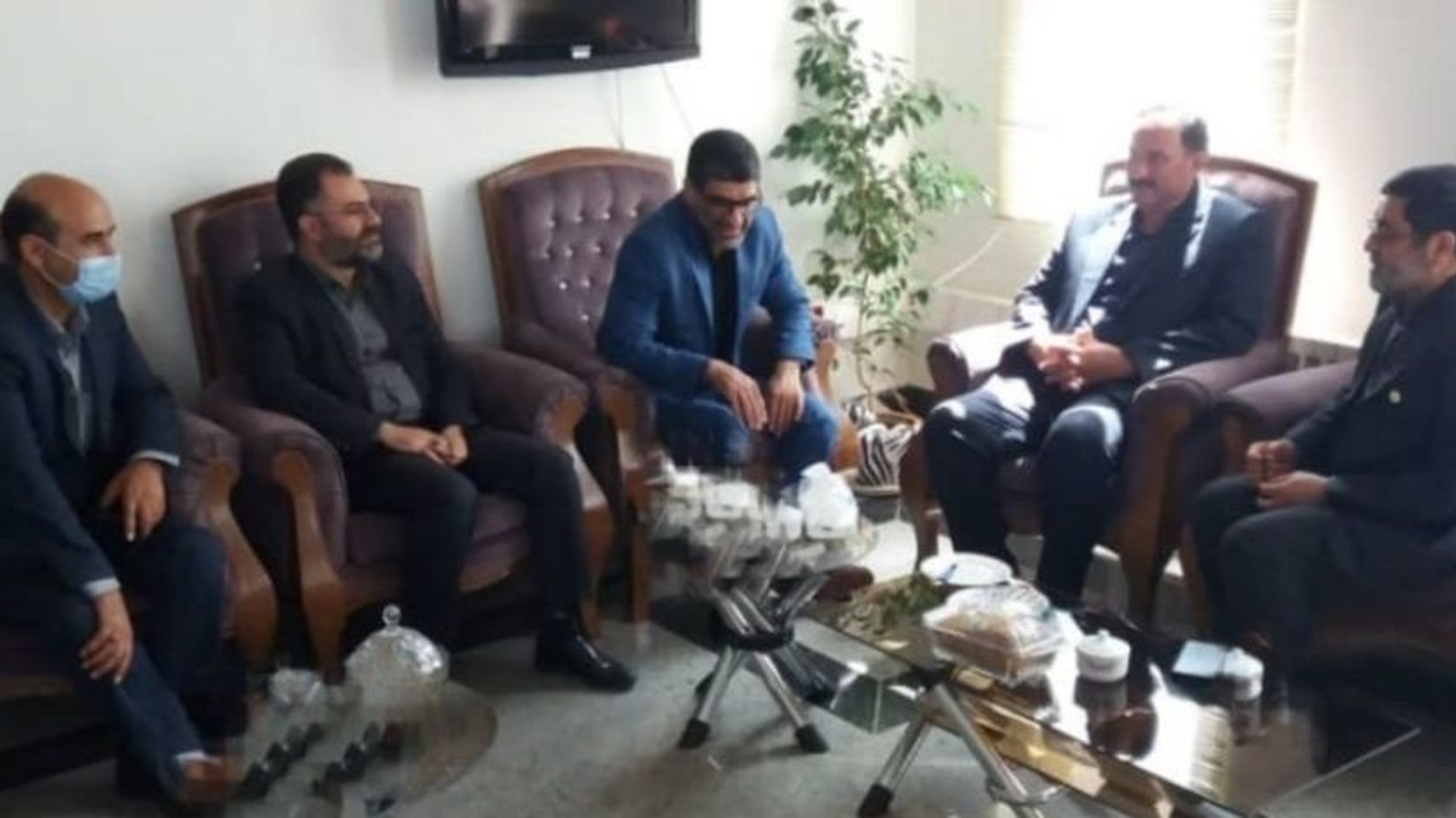 دیدار مدیرکل بهزیستی استان مرکزی با فرماندار