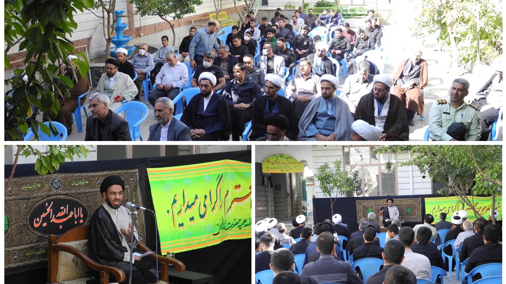 آئین افتتاحیه سال تحصیلی حوزه علیمه امام خمینی (ره) شهرستان خمین برگزار شد